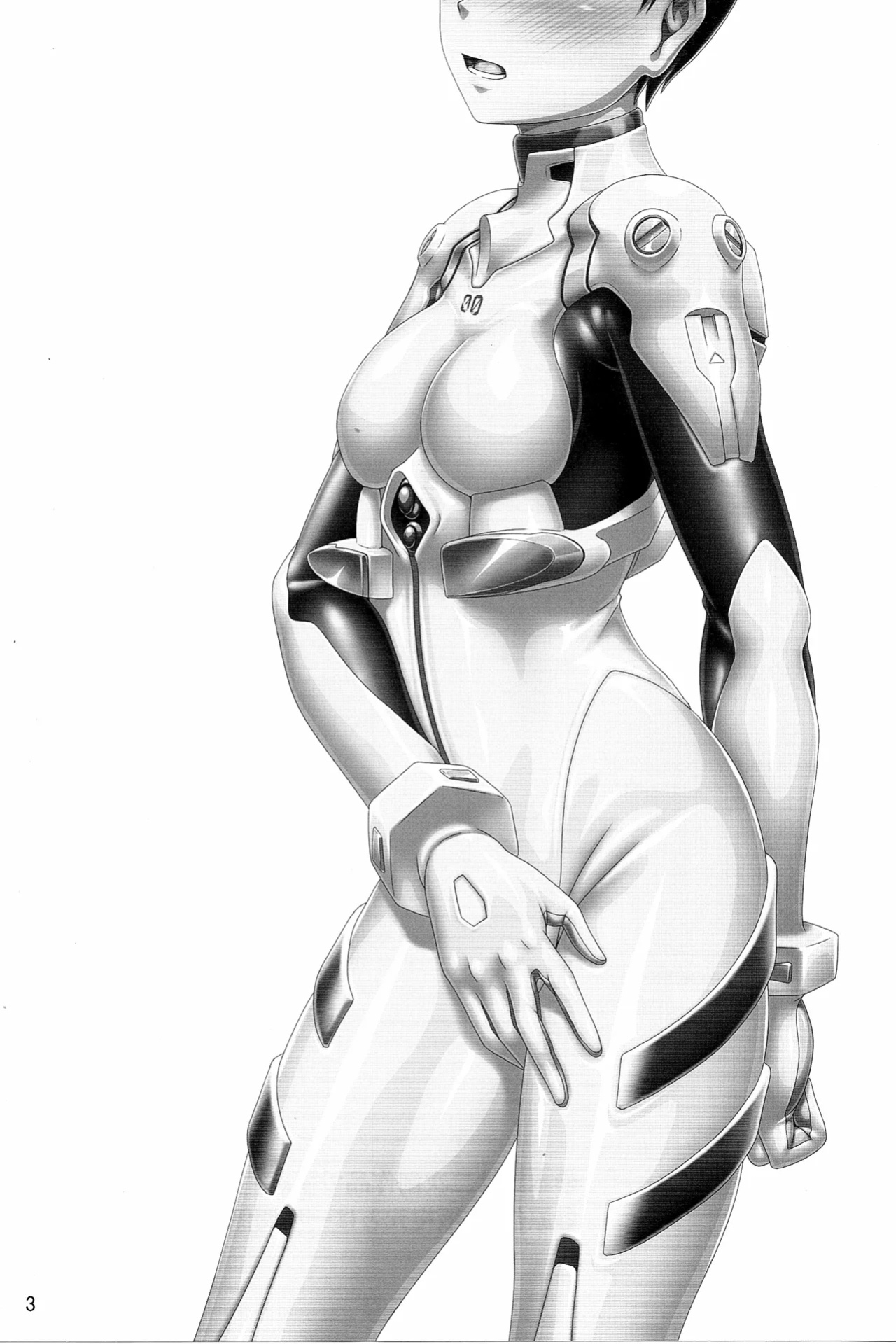 (Pitaket) [Isurusdo (Aozame Takao)] Plugsuit Josou ja Nai to...! WHITE | Is that plugsuit cross-dressing...!? WHITE (Neon Genesis Evangelion) [KM_42]