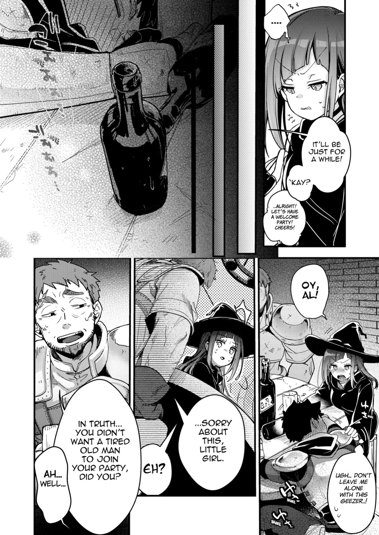 [TWILIGHT DUSK (Aya)] Isekai Shoujo no Seijijou ~Kakedashi Mahoutsukai-chan ga Ossan Boukensha ni Netorareru Hanashi~ {Mant}