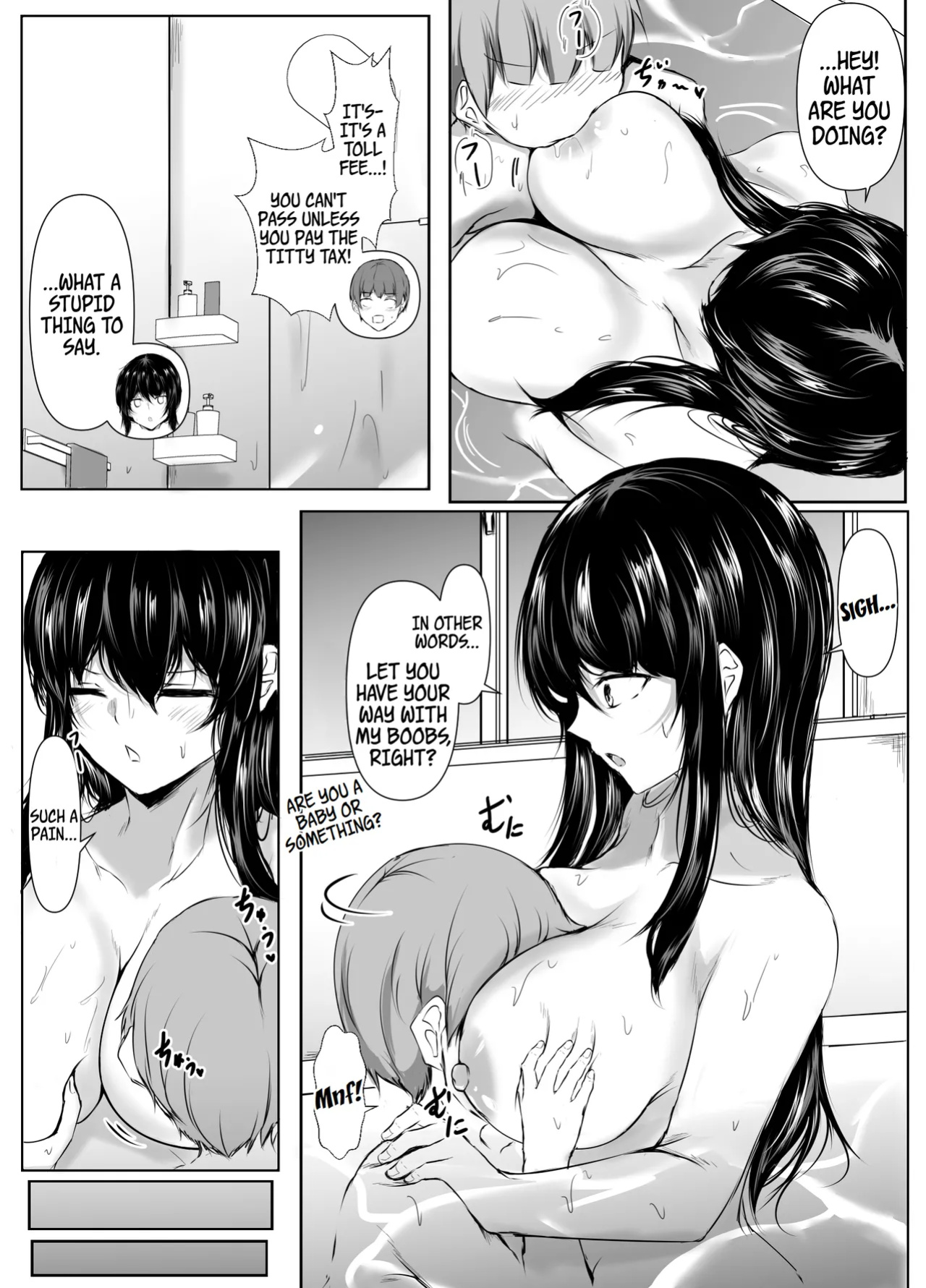 [Ishi Kenpi (Issi-13)] Dosakusanimagirete Oshi ni Yowai Ane to o Furo Haitta Kekka | What Happened When I Joined My Big Sister in the Bath, Who's a Bit of a Pushover in the Heat of the Moment... [WayVZ]