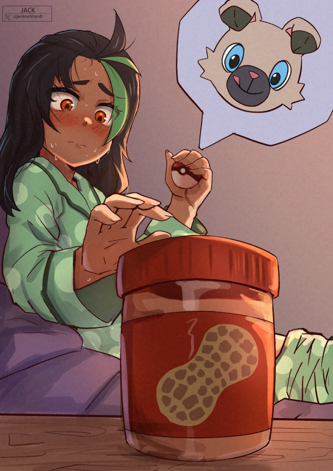[Jack Rockhardt] Nemona captures you (Pokemon)
