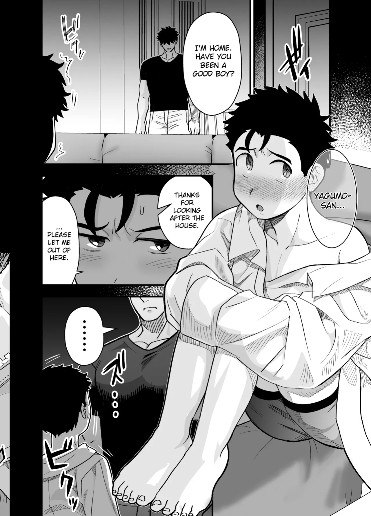 [Pichi Peach (MOMOHARA)] Ookikute Kowai kedo Kono Karada de Uketometai | I May Be Big and Scary, but I Want You to Accept Me the Way I am {Chin²}