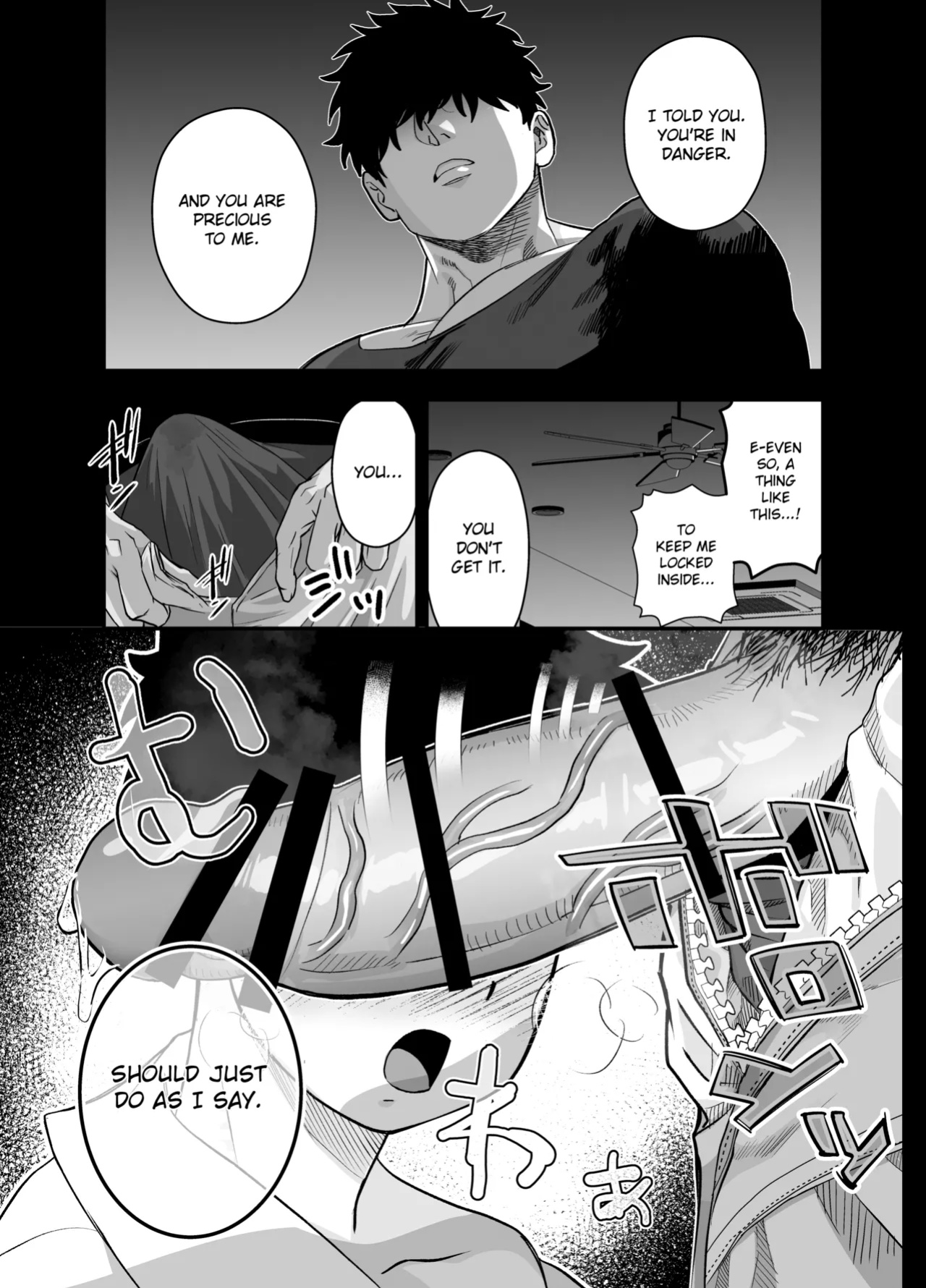 [Pichi Peach (MOMOHARA)] Ookikute Kowai kedo Kono Karada de Uketometai | I May Be Big and Scary, but I Want You to Accept Me the Way I am {Chin²}