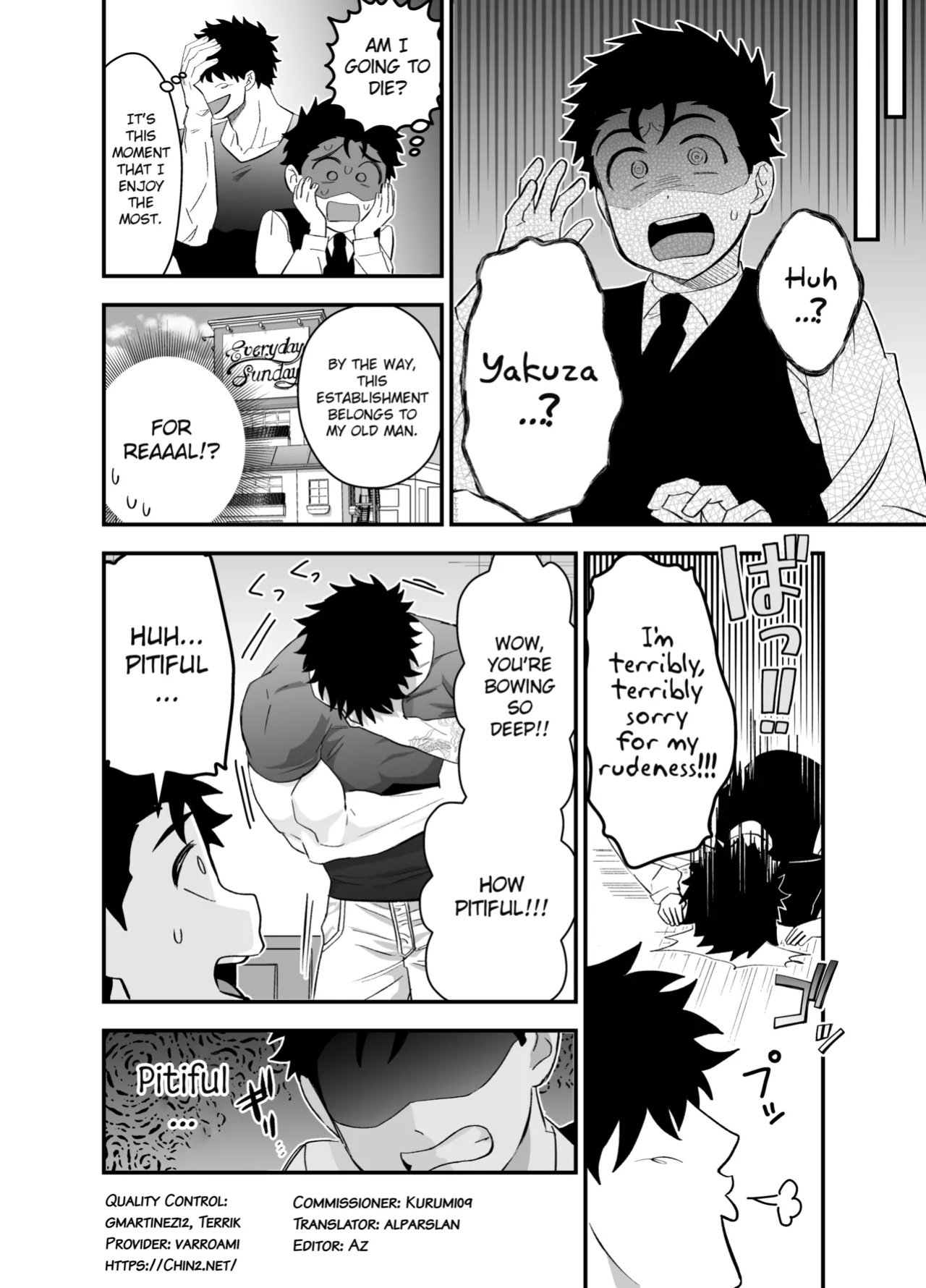 [Pichi Peach (MOMOHARA)] Ookikute Kowai kedo Kono Karada de Uketometai | I May Be Big and Scary, but I Want You to Accept Me the Way I am {Chin²}