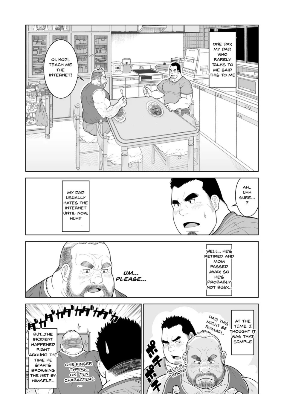 [Chobikuma (Bear Tail)] Oyaji no Kakusei – Dad’s Awakening [Eng]