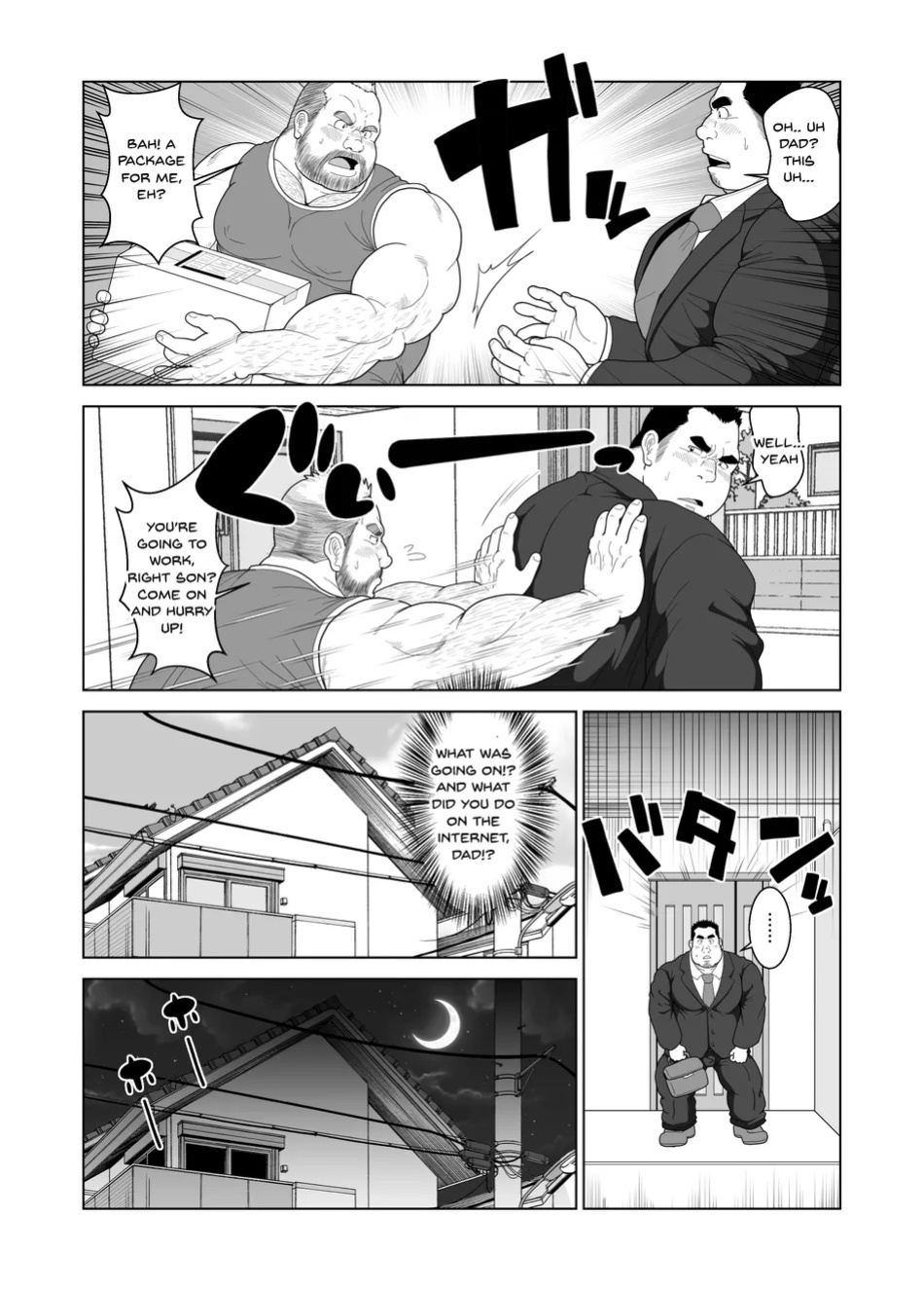 [Chobikuma (Bear Tail)] Oyaji no Kakusei – Dad’s Awakening [Eng]