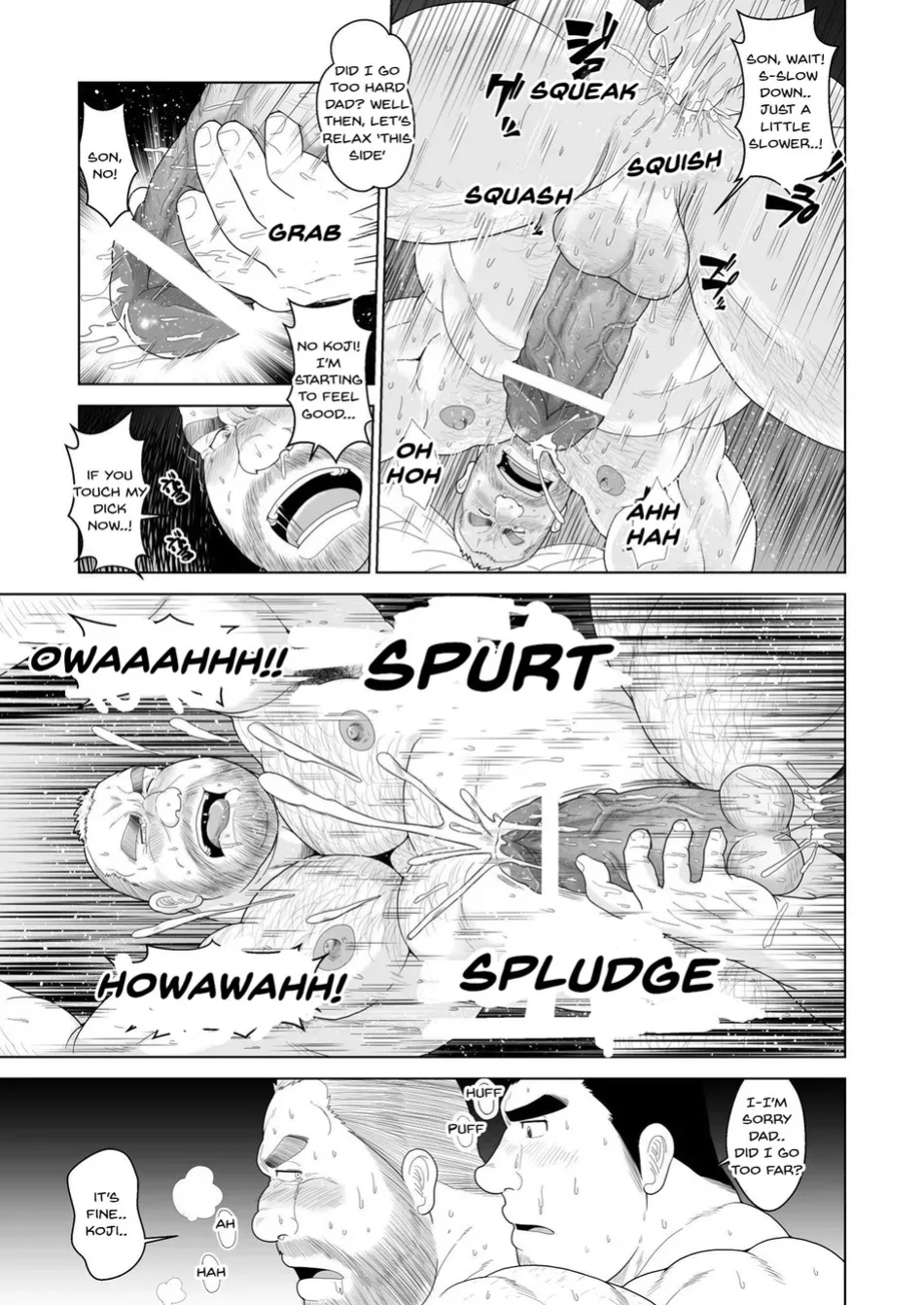 [Chobikuma (Bear Tail)] Oyaji no Kakusei – Dad’s Awakening [Eng]