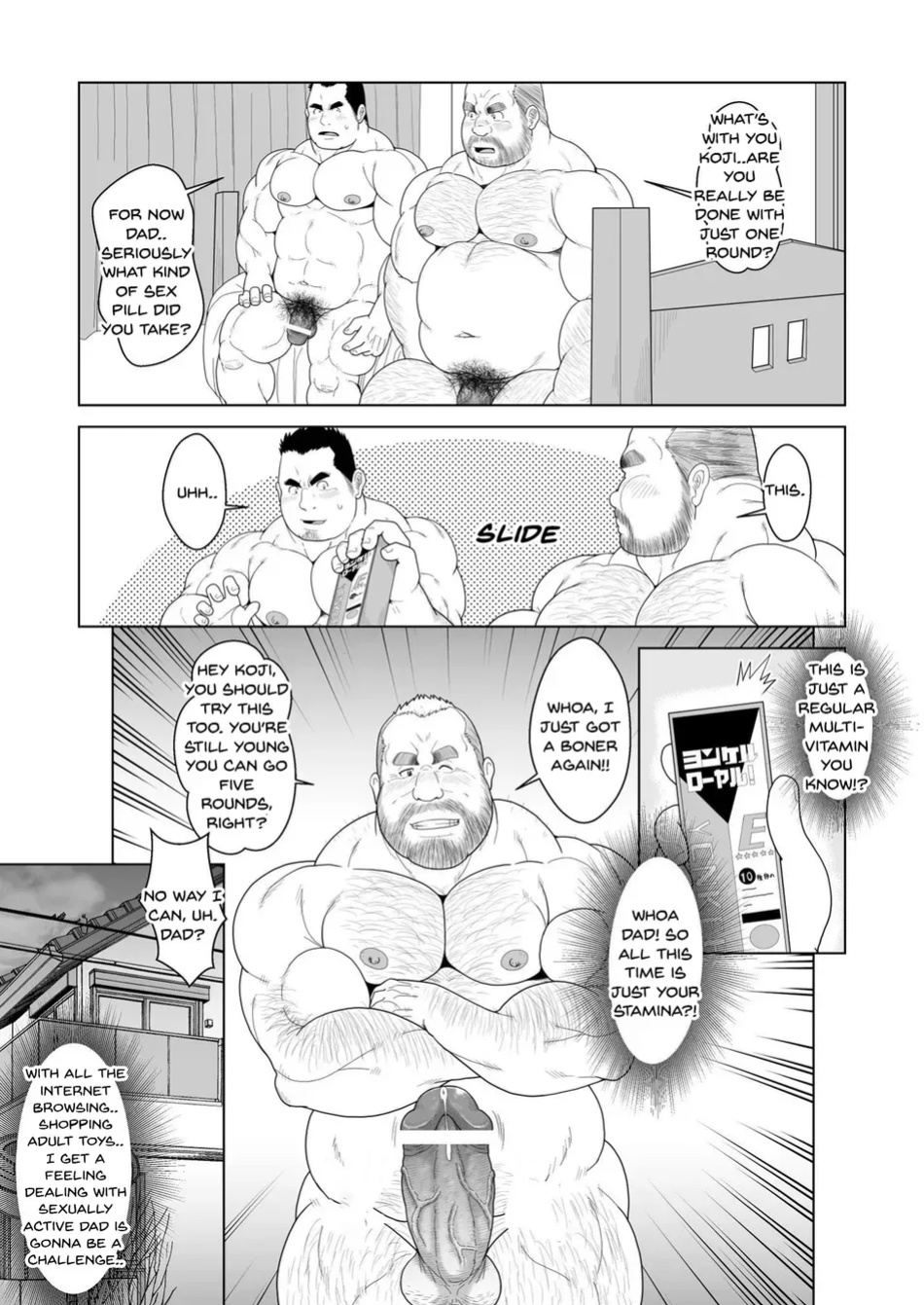 [Chobikuma (Bear Tail)] Oyaji no Kakusei – Dad’s Awakening [Eng]