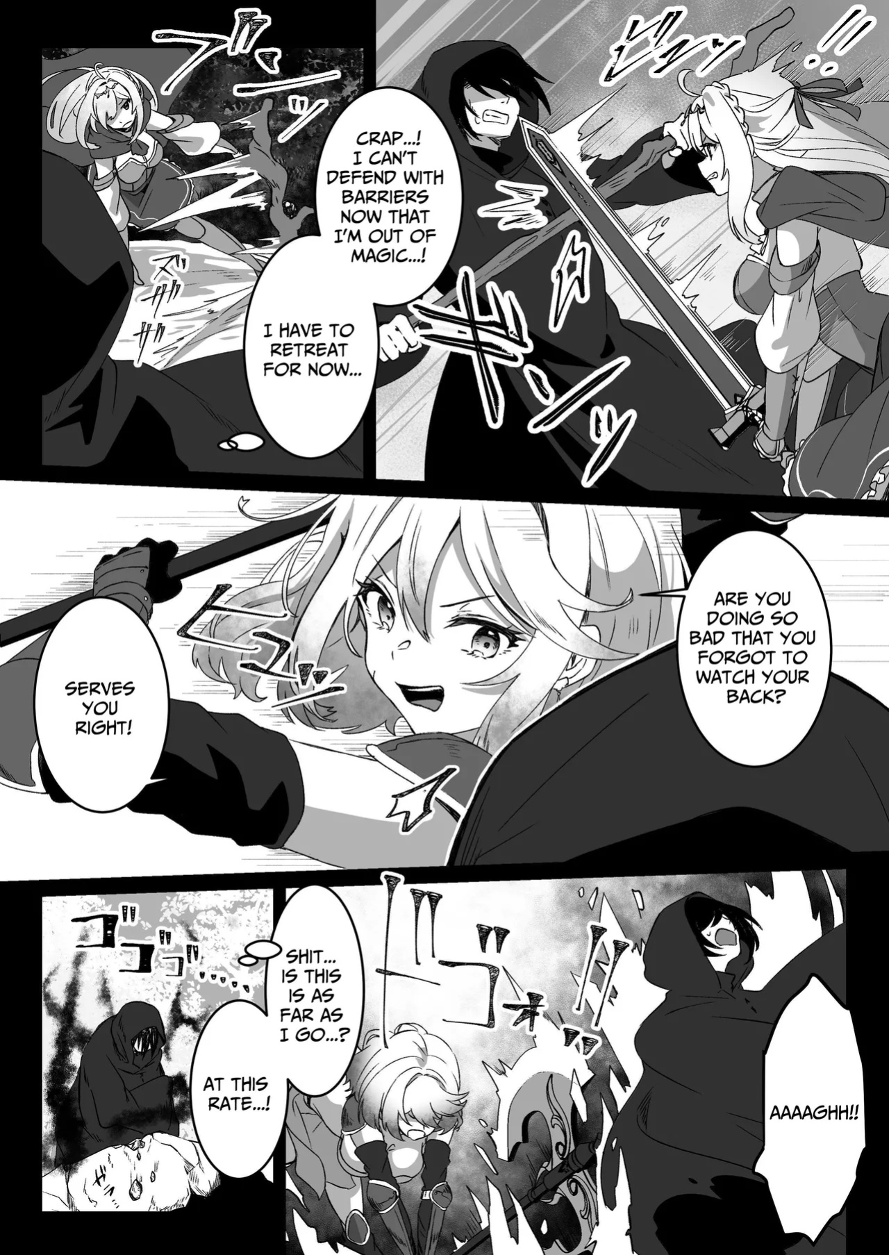 [Yumemi Dream Land (Yumemi Gachi)] Isekai kara Tensei shita Ore wa Yami no Chikara de Yuusha Party ni Fukushuu suru -Onna Senshi Hen- | [ENG Ver.] After Isekai Reincarnating, I Use Dark Powers To Get Revenge On The Hero Party ~Warrioress~ [Kamijoan]