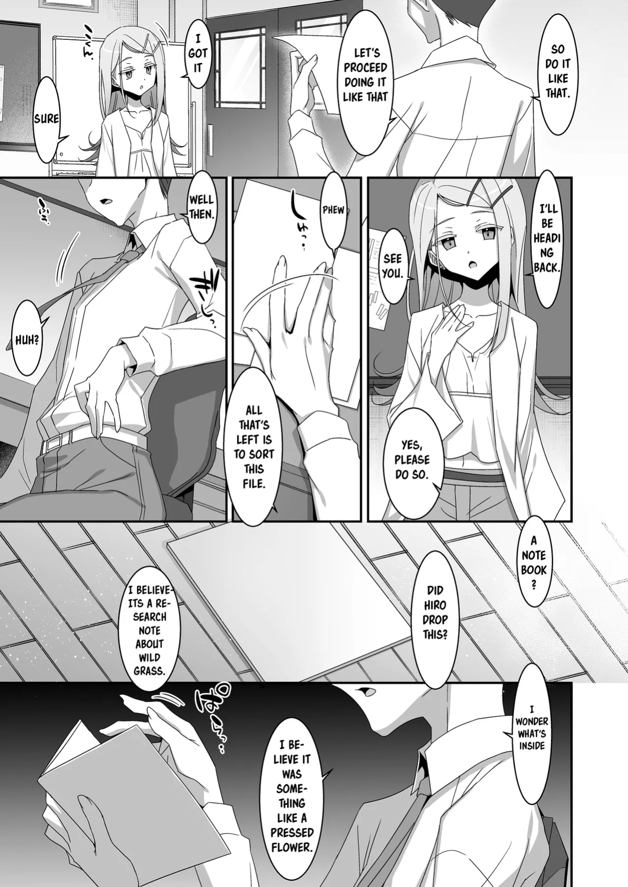 [TIES (Takei Ooki)] Hiro to Note. | Hiro's Notebook (Gakuen IDOLM@STER)