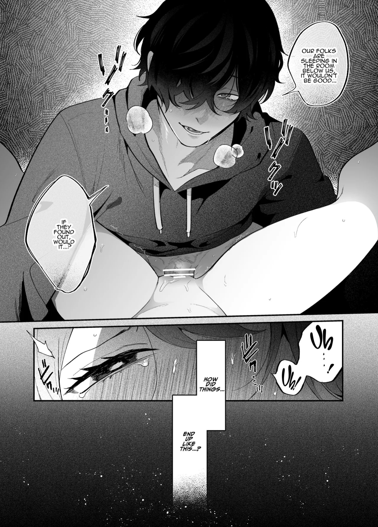 [SOUMUNCHI (Gurida Soumu)] Sleepwalk Sex with your Crazy Stepbrother [Manga Ver.][ADTL]