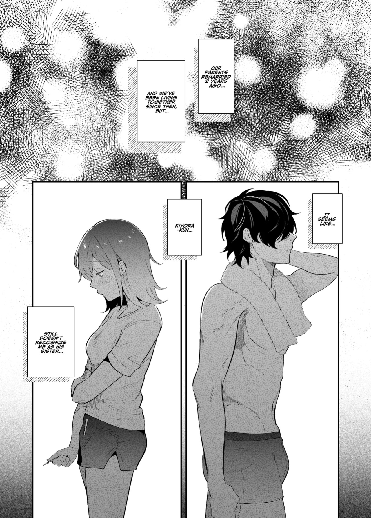 [SOUMUNCHI (Gurida Soumu)] Sleepwalk Sex with your Crazy Stepbrother [Manga Ver.][ADTL]