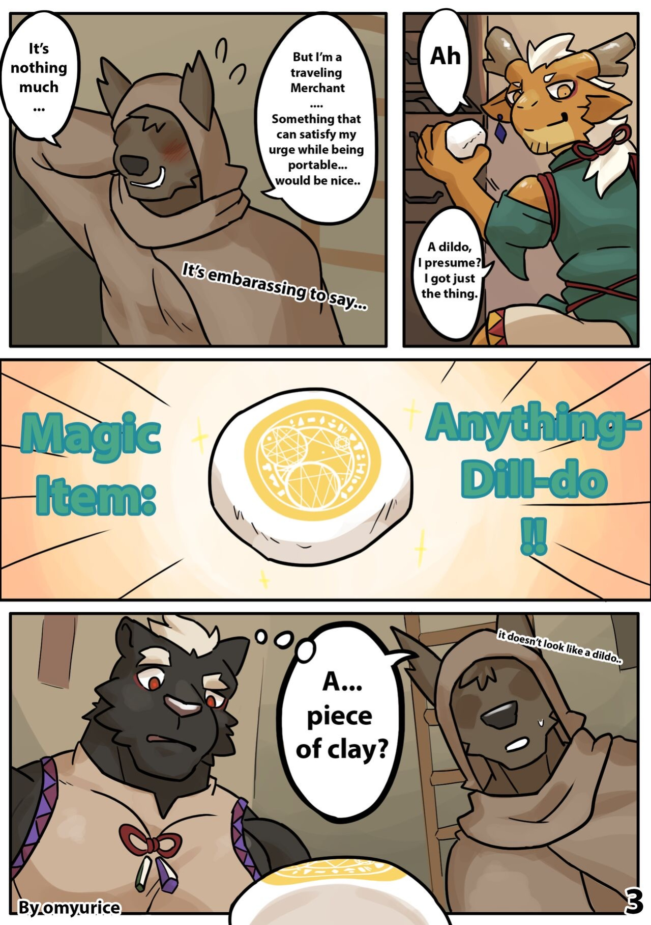 [Omyurice] Yooyu’s Magical Adult Store 1-4 [Eng]