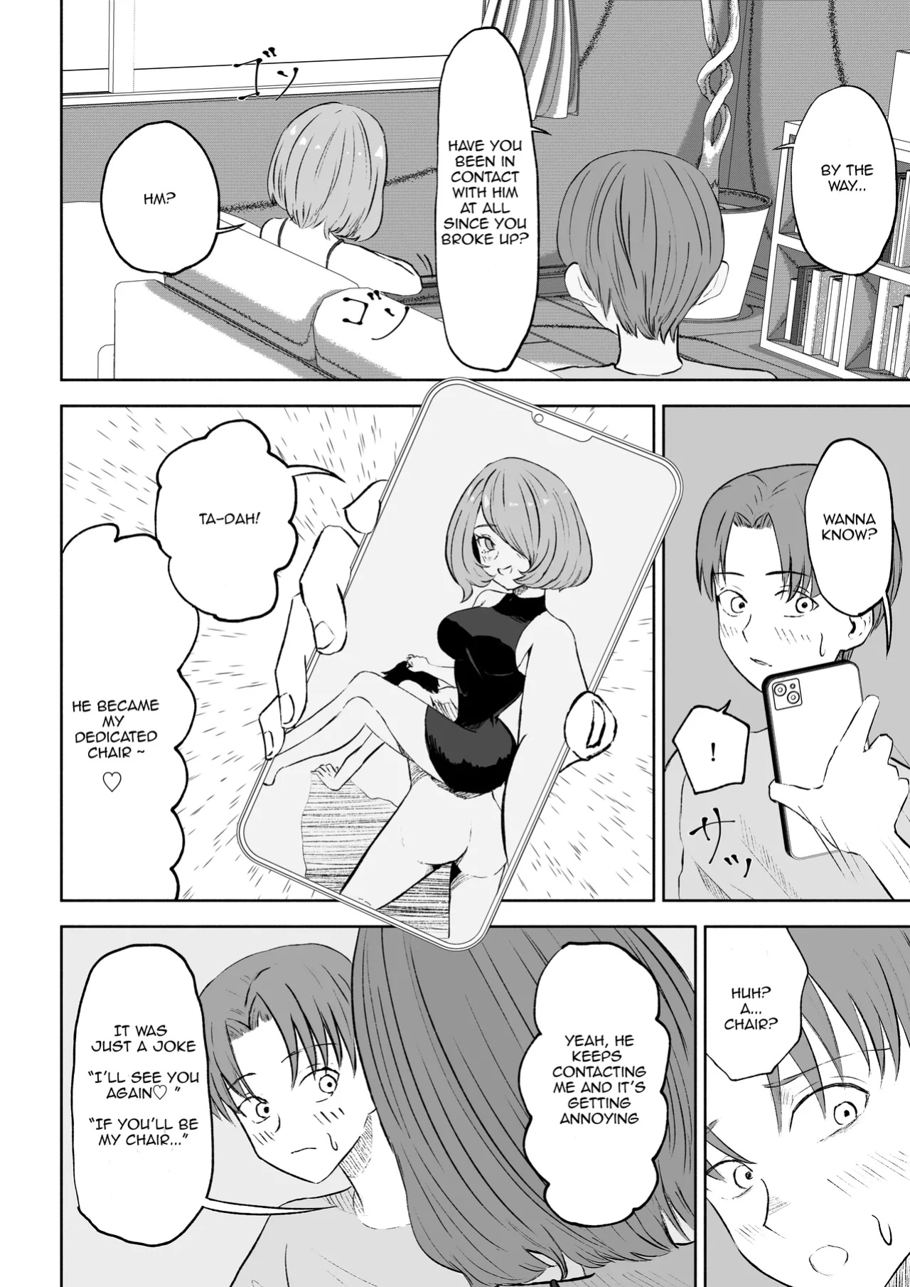 [Roki] Becoming my Female Friend's Chair
