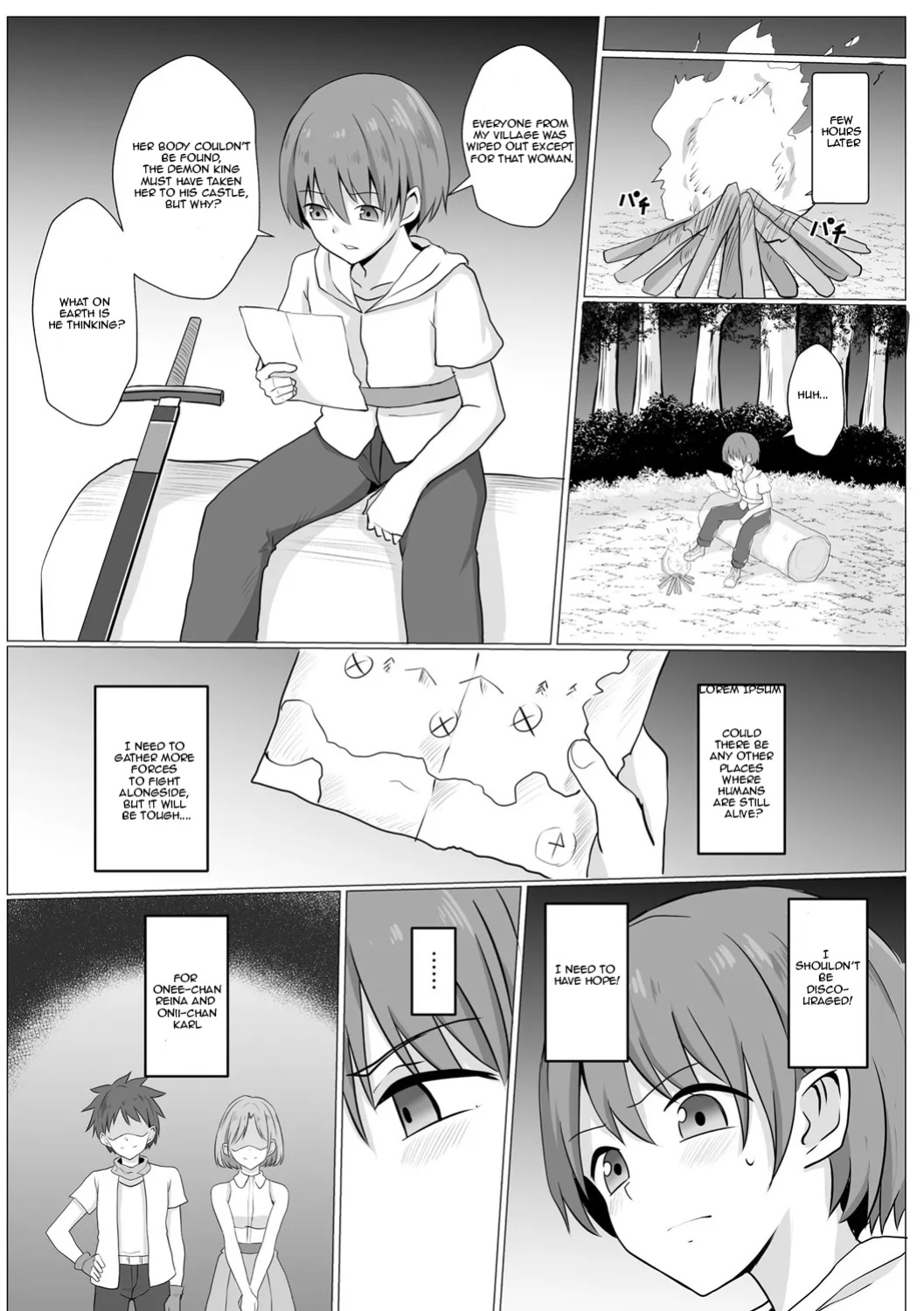 [Bullet] Inma Shouki Reina Ch. 1-3 | Succubus princess Reina Ch. 1-3