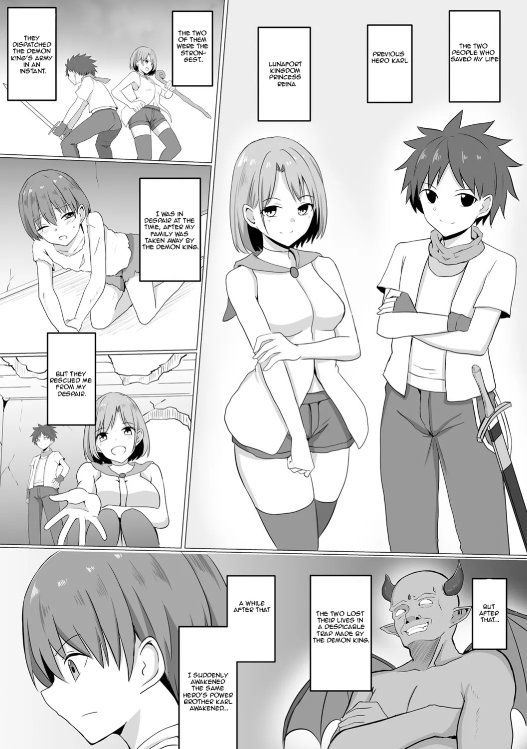 [Bullet] Inma Shouki Reina Ch. 1-3 | Succubus princess Reina Ch. 1-3