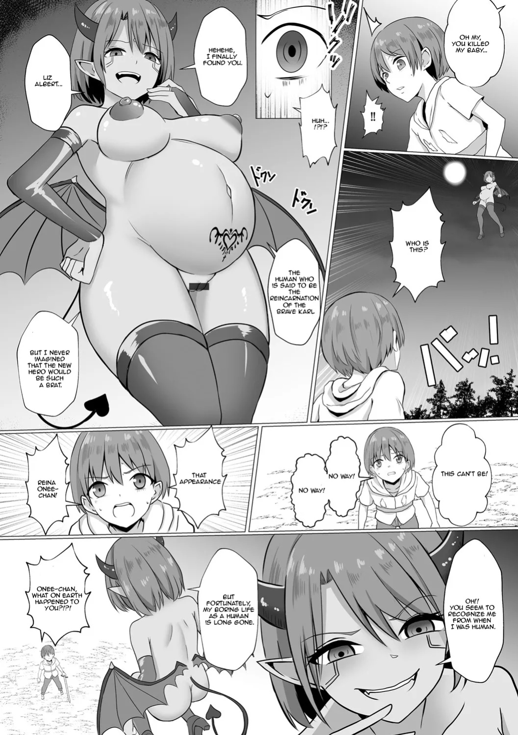 [Bullet] Inma Shouki Reina Ch. 1-3 | Succubus princess Reina Ch. 1-3