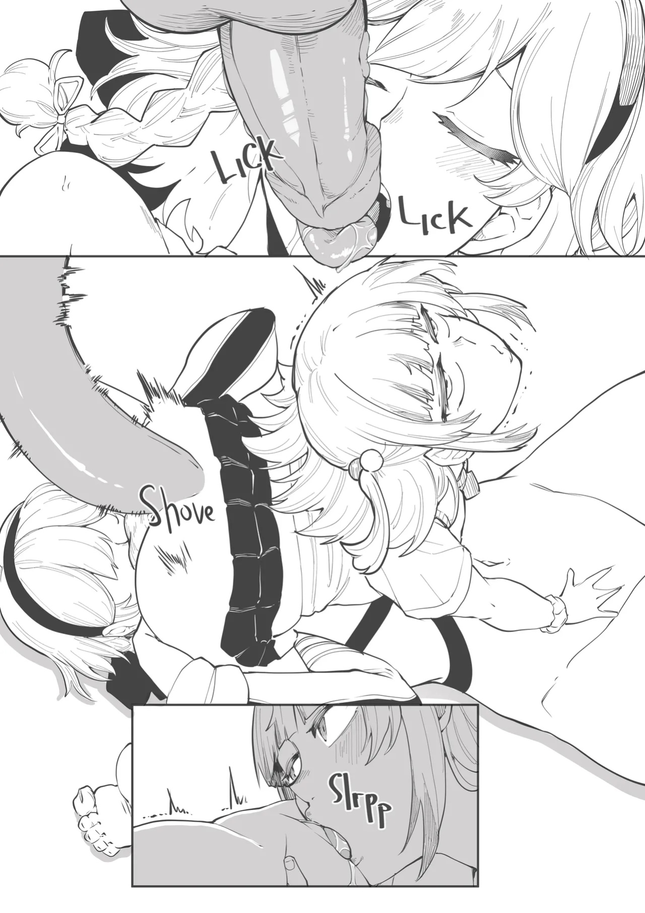 [ZeroEro] Gura x Kaela (Hololive)