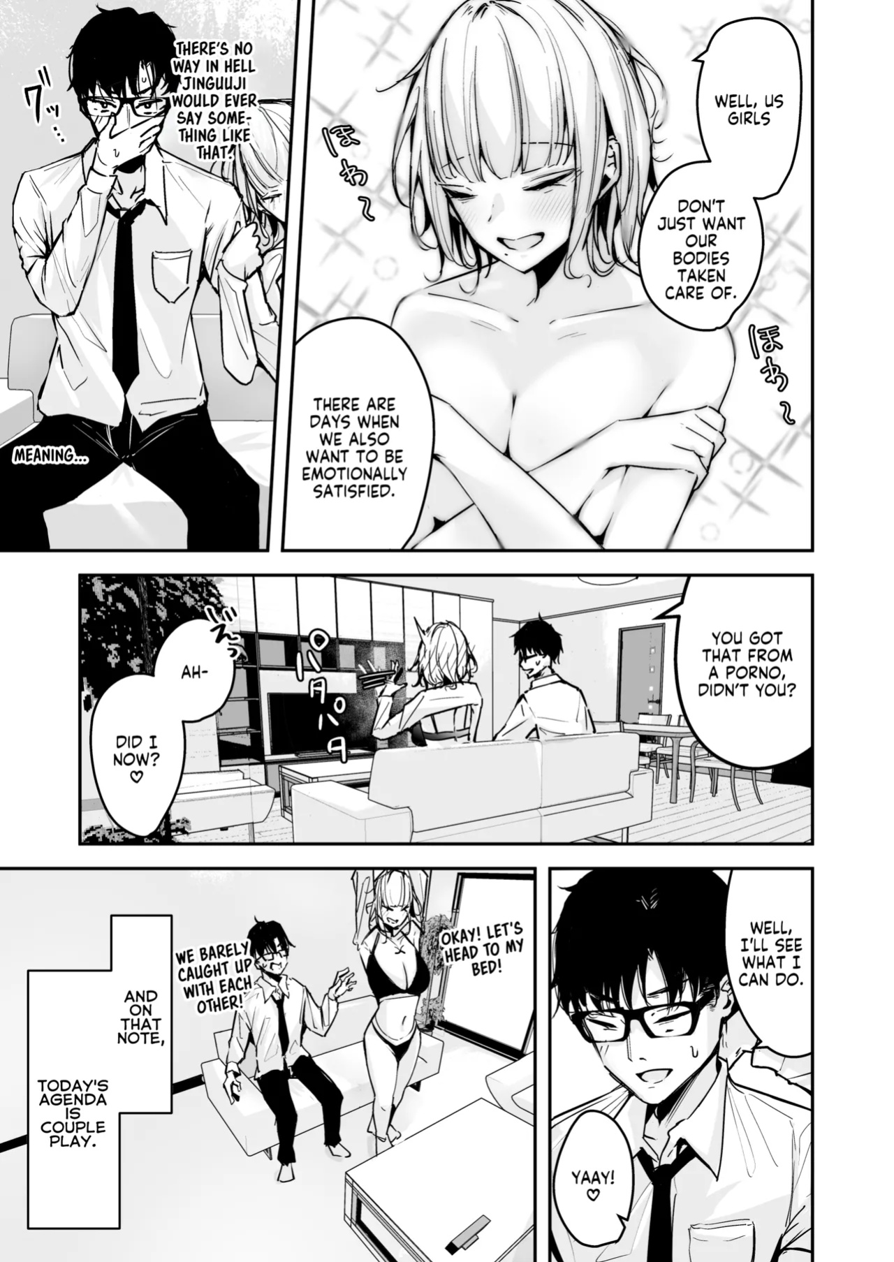 [Unitoshiki] Kinpatsu Chounyuu Gal ni Gyaku DeliHeal Atsukai Sarete Iru Ore no Hanashi 2 | Blonde Gal with Huge Tits Treats Me Like a Manslut 2 [Englsh] [flowerswamp]