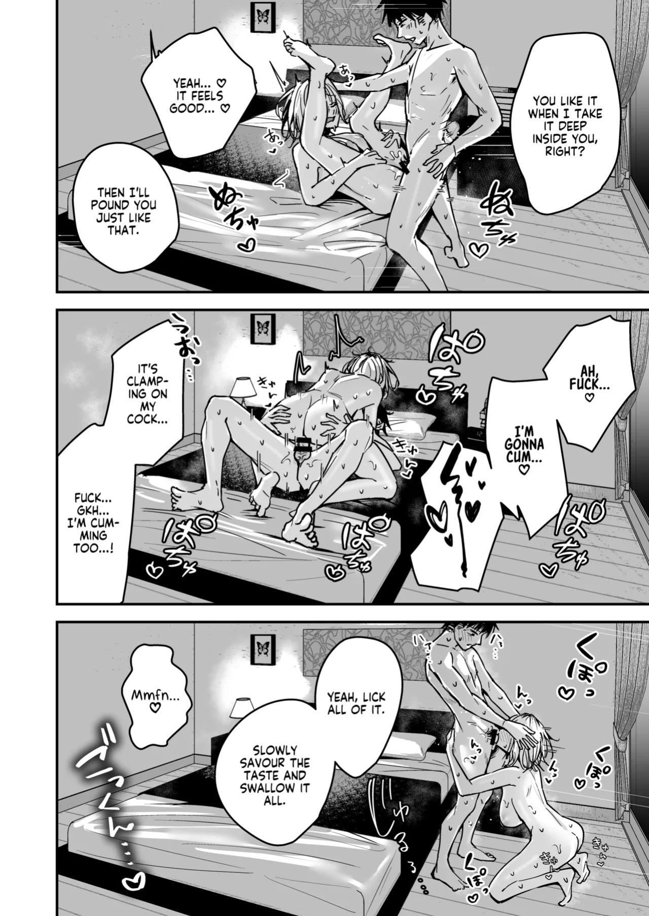 [Unitoshiki] Kinpatsu Chounyuu Gal ni Gyaku DeliHeal Atsukai Sarete Iru Ore no Hanashi 2 | Blonde Gal with Huge Tits Treats Me Like a Manslut 2 [Englsh] [flowerswamp]