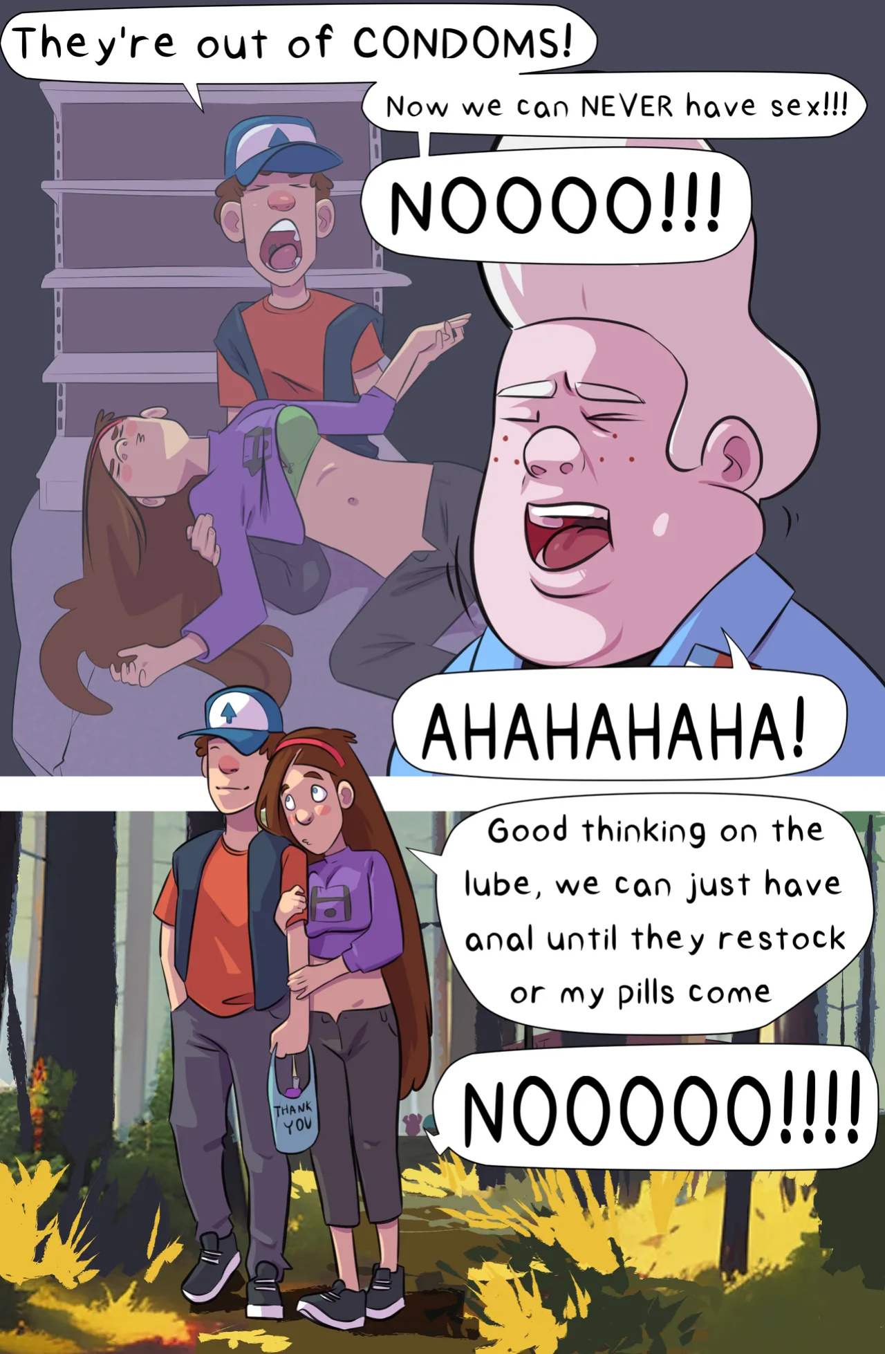 Gravity Falls Porn Parody Ch. 3 (Yellowgerbil)