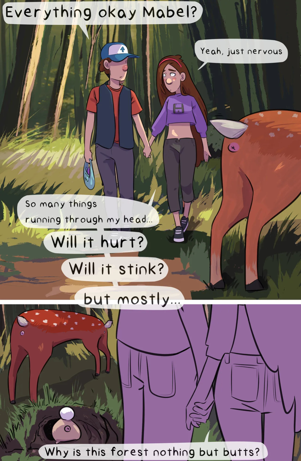 Gravity Falls Porn Parody Ch. 3 (Yellowgerbil)