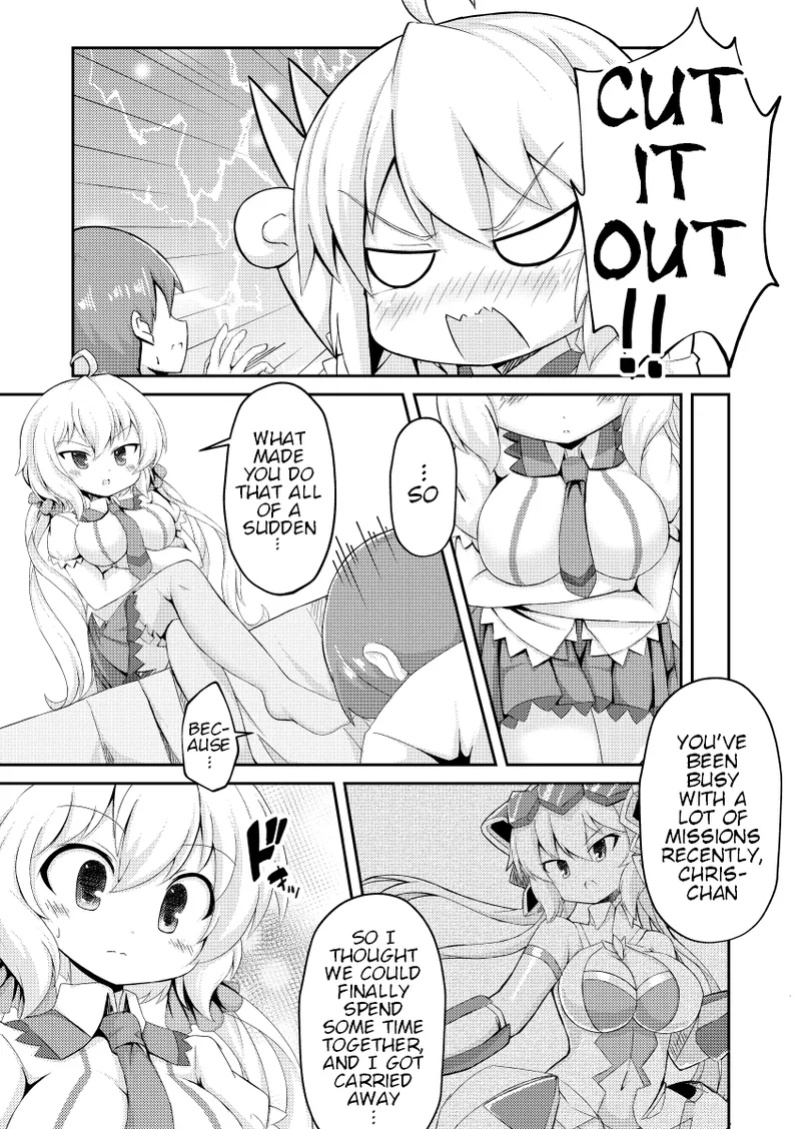 [Hanetsuki (Hanetu)] Chris-chan to Souiu Koto o Ie de Suru Hon (Senki Zesshou Symphogear)