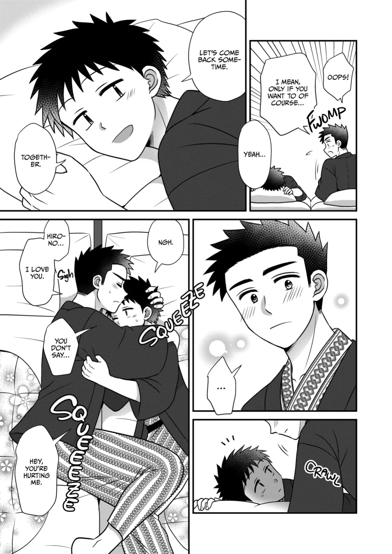 [Suita Kobara ni Choudo Ii (ichi)] Hayatochiri BL - Sakuramau Onsen Ryokoy no Hanashi