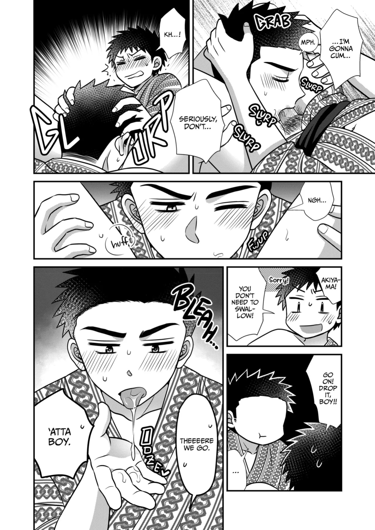 [Suita Kobara ni Choudo Ii (ichi)] Hayatochiri BL - Sakuramau Onsen Ryokoy no Hanashi