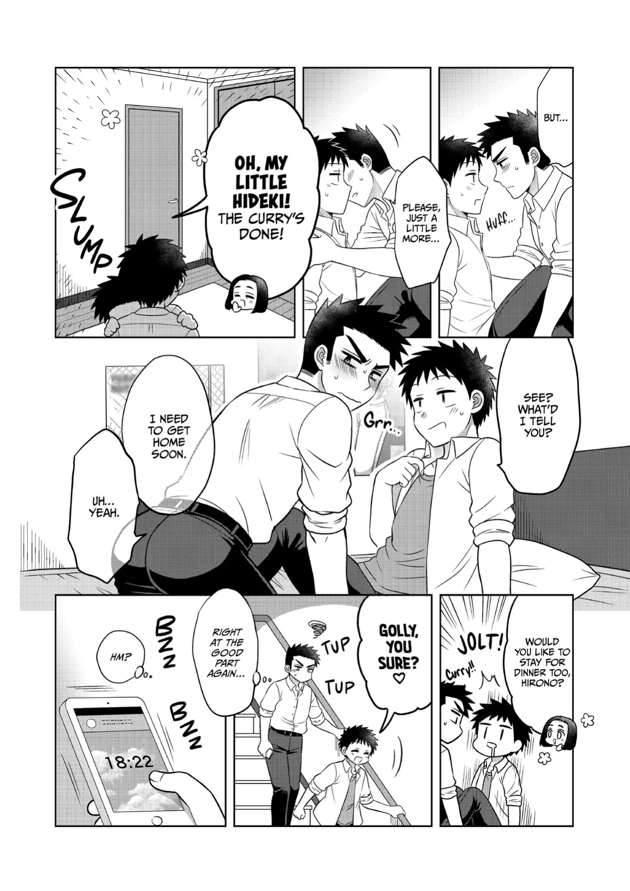 [Suita Kobara ni Choudo Ii (ichi)] Hayatochiri BL - Ame no Hi ni Otomari Suru Hanashi