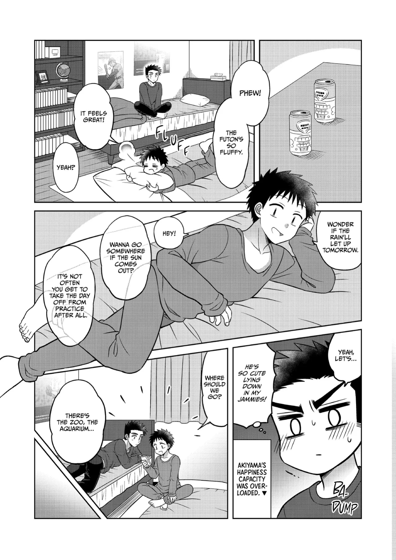 [Suita Kobara ni Choudo Ii (ichi)] Hayatochiri BL - Ame no Hi ni Otomari Suru Hanashi