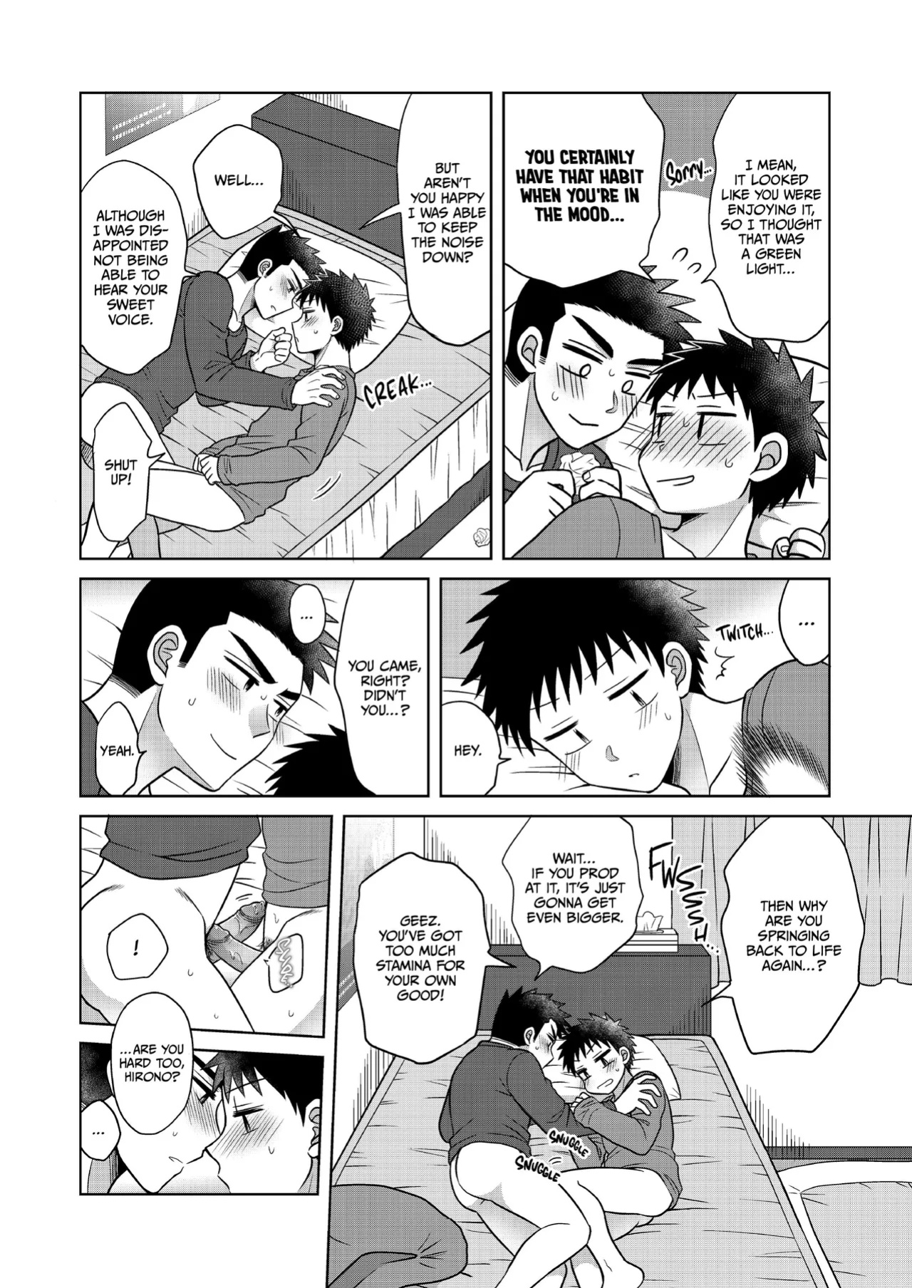 [Suita Kobara ni Choudo Ii (ichi)] Hayatochiri BL - Ame no Hi ni Otomari Suru Hanashi