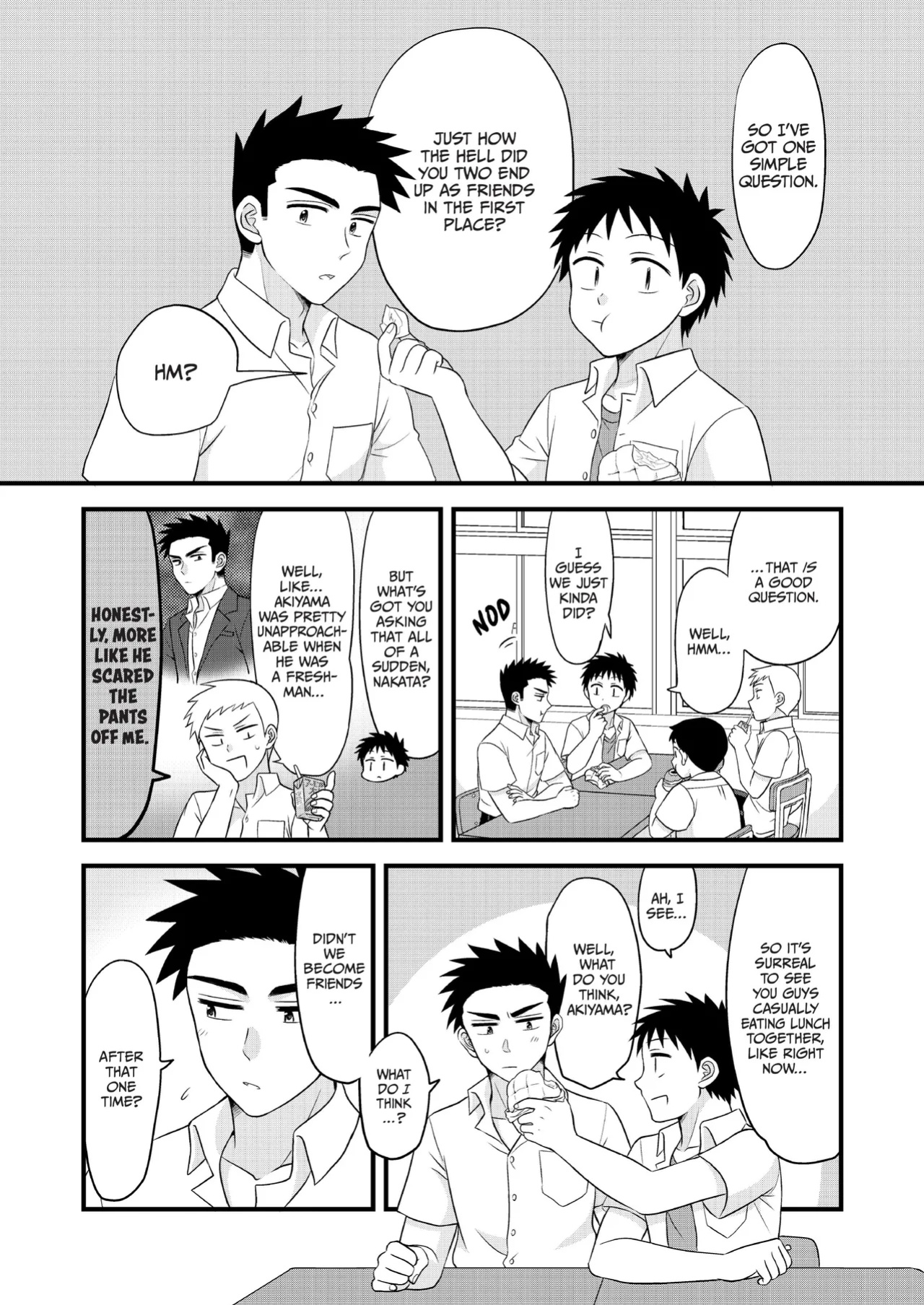 [Suita Kobara ni Choudo Ii (ichi)] Hayatochiri BL - Hayatochiri Suru Gobyou Mae!