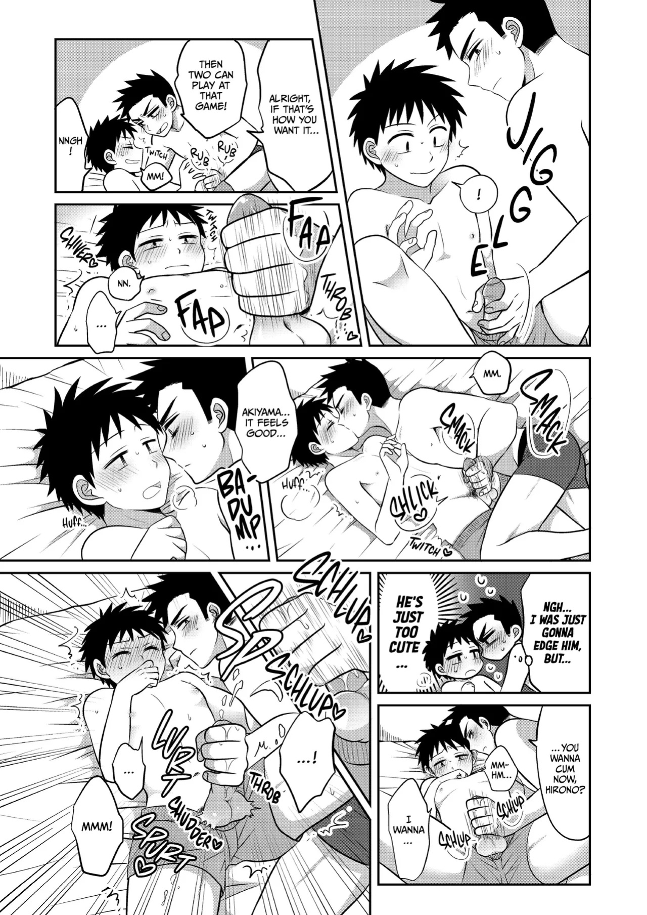 [Suita Kobara ni Choudo Ii (ichi)] Hayatochiri BL - Test Benkyou ga Susumanai Hanashi