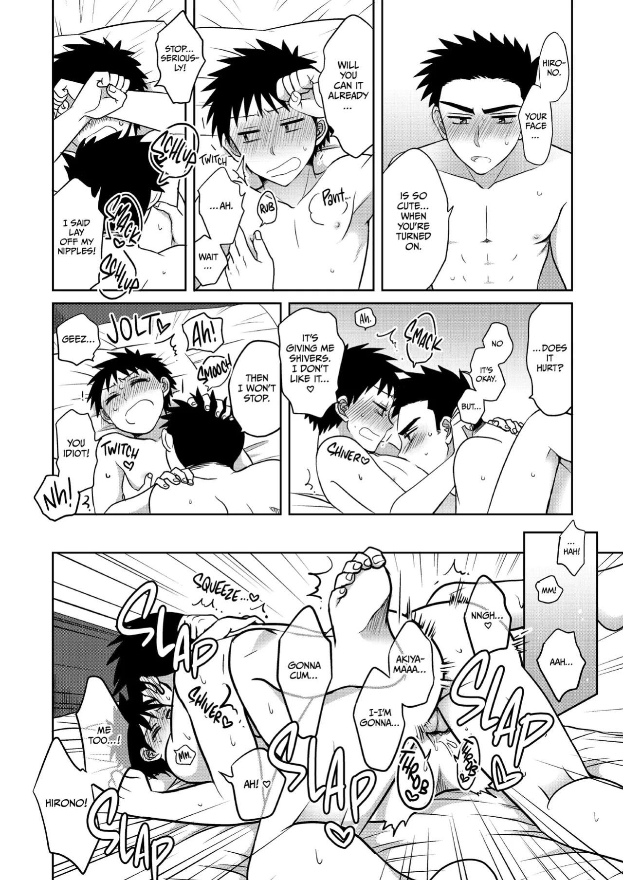 [Suita Kobara ni Choudo Ii (ichi)] Hayatochiri BL - Test Benkyou ga Susumanai Hanashi