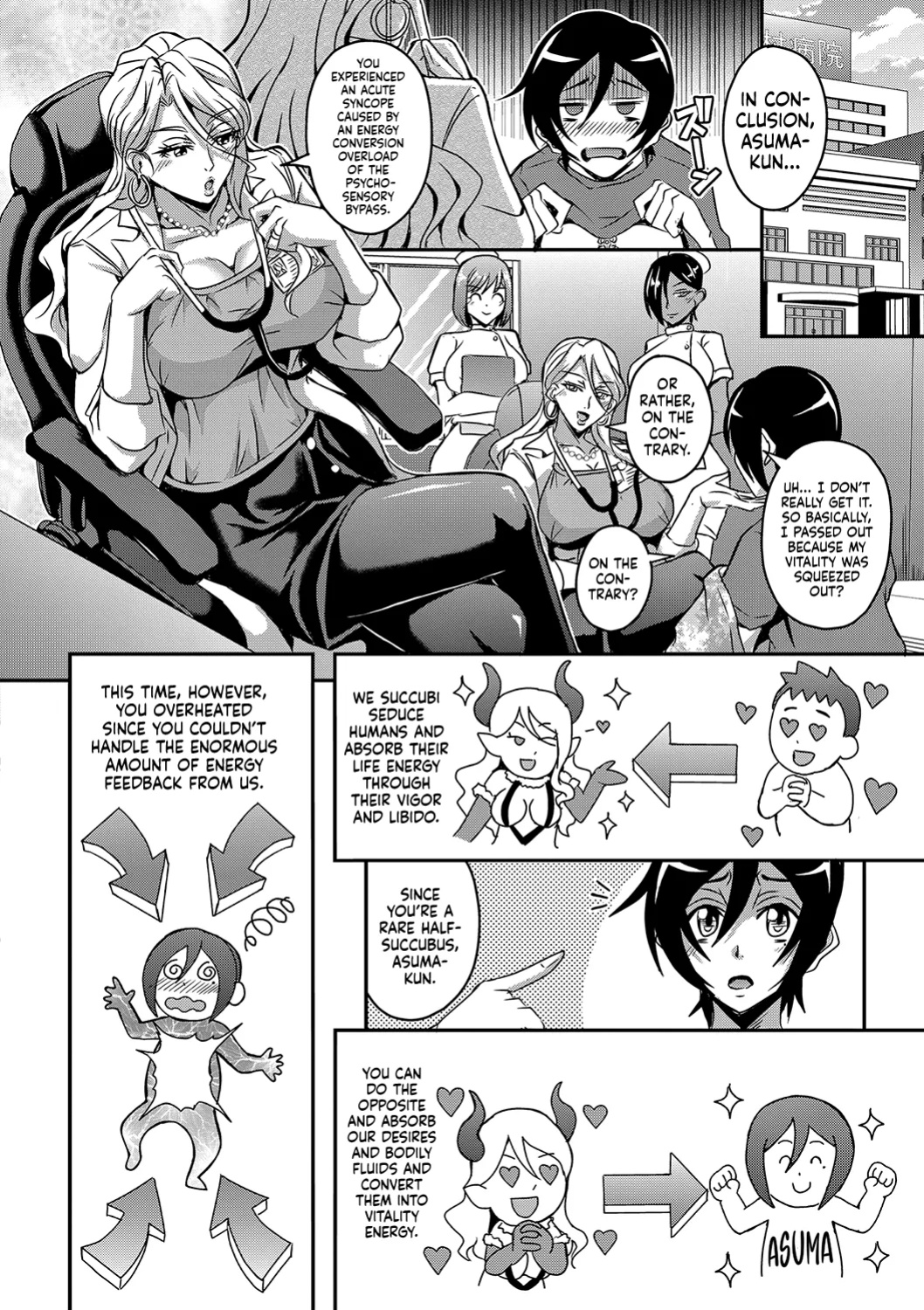 [Mifune Seijirou] Boku to Succubus Mama-tachi to no Harem Life (Hennojin)