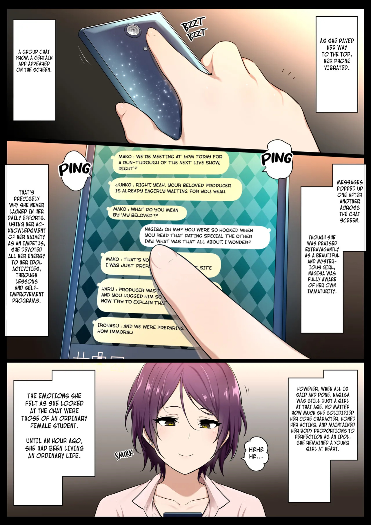 [Semakute Kurai (Kyouan)] Kimo Kasu vs Cool-kei Idol Zenpen [Kuraudo]
