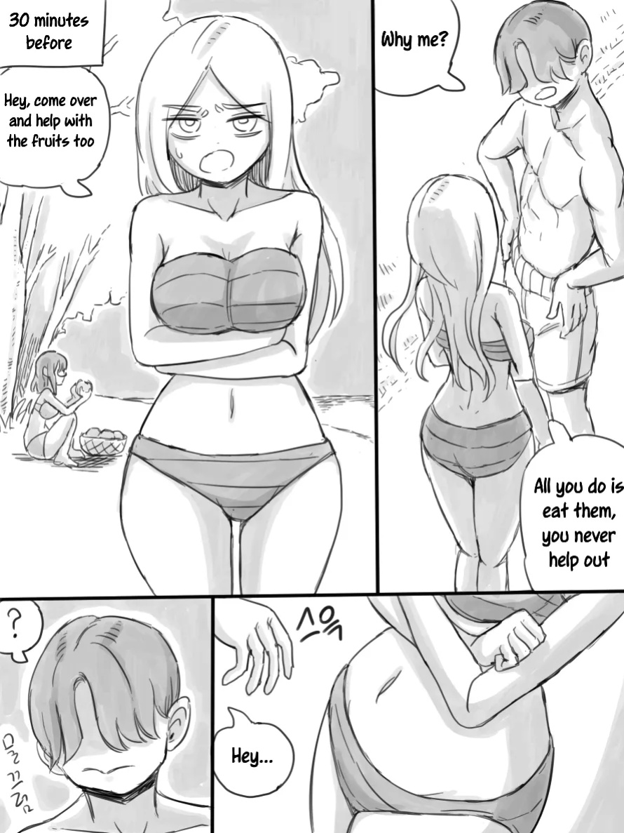 [nisino] Deserted Island [Uncle Bane] (B&W Version)