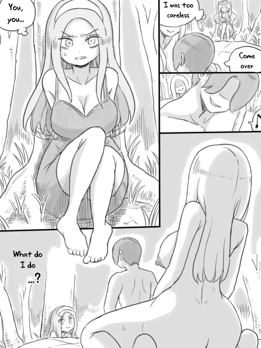 [nisino] Deserted Island [Uncle Bane] (B&W Version)