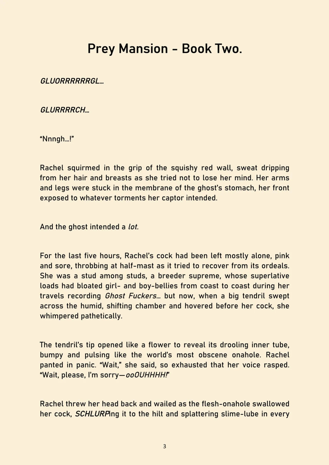 [SaltyChocolate & Umbrelloid] Prey Mansion: Book 2