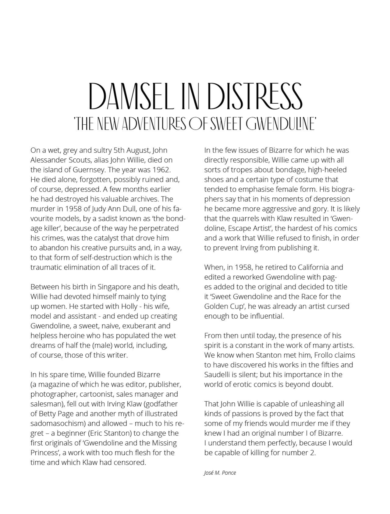 Leone Frollo - Damsel in Distress and Other Stories
