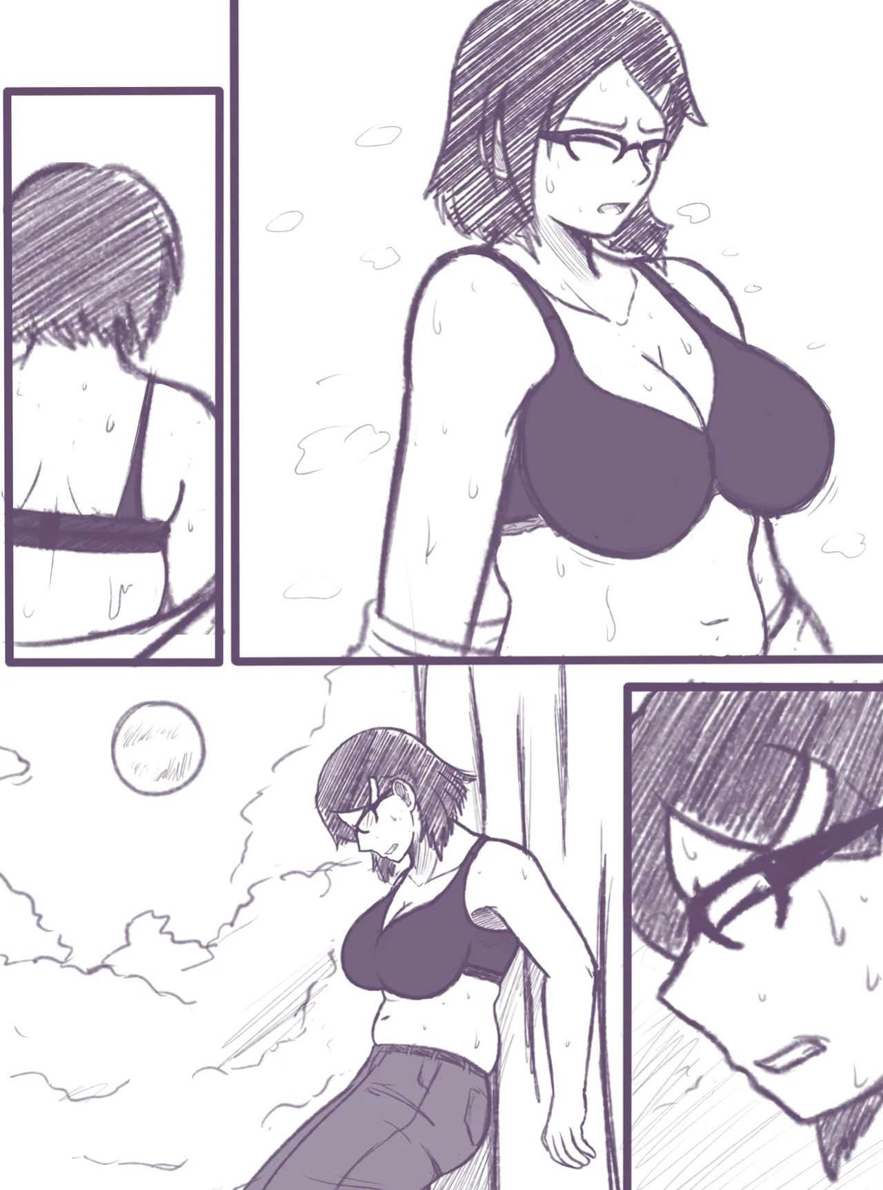 [PerfectDuwang] April Collins Sketch Comic