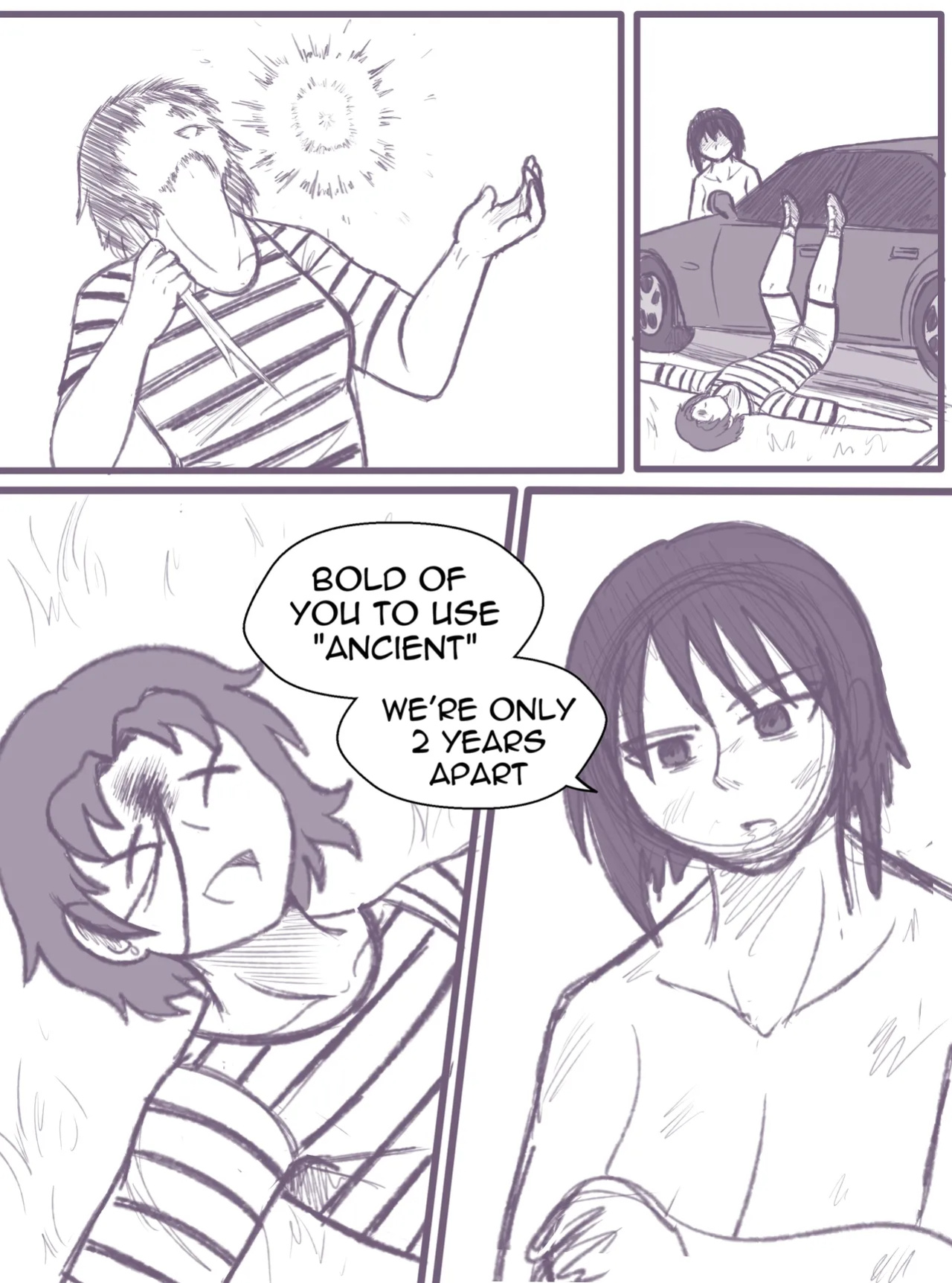 [PerfectDuwang] April Collins Sketch Comic