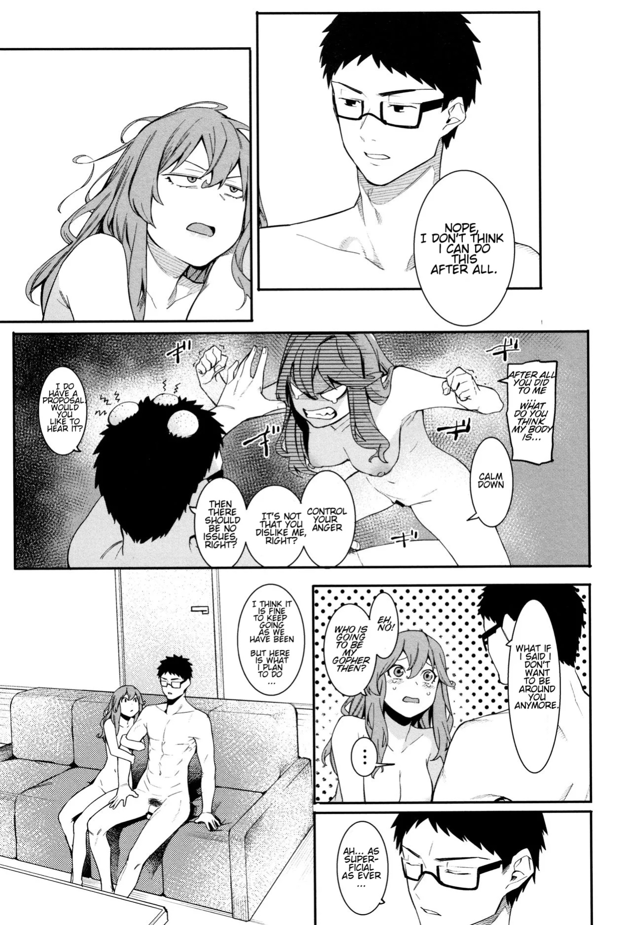 [Menea The Dog] Akaruku Tanoshiku Kimochiyoku Ch. 3