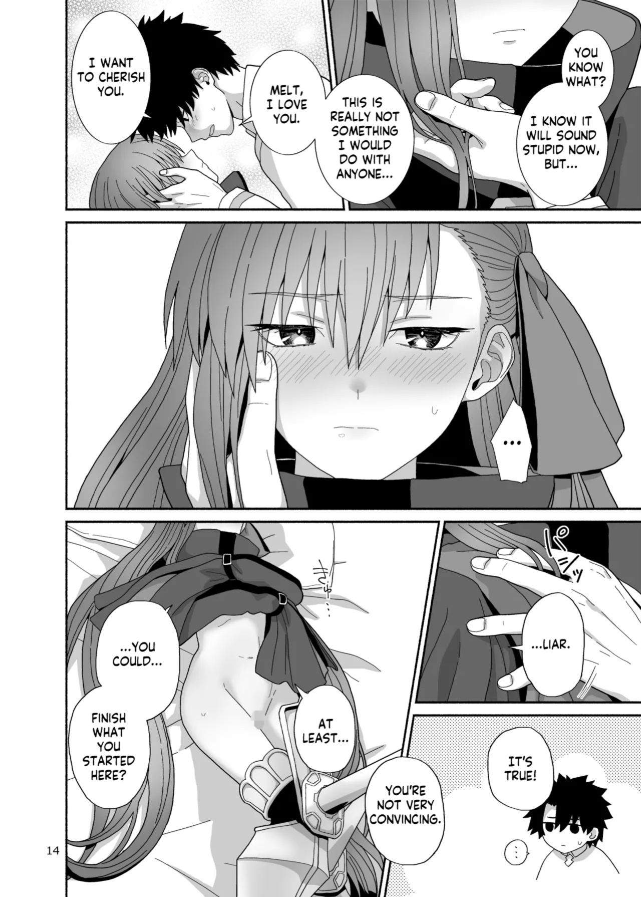 (C102) [Tsukinami Days (Kiya Hajime)] Watashi to Itoshii Hito no Ohanashi | My life with my lovely servant(s) (Fate/Grand Order) [KM_42]