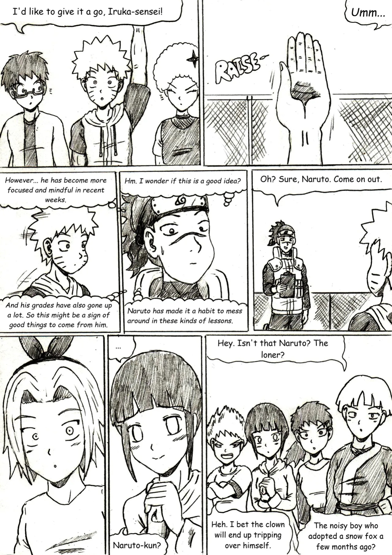 [TheWriteFiction] Naruto: Rogue - Chapter 3 - The Fox and the Lonely Flute