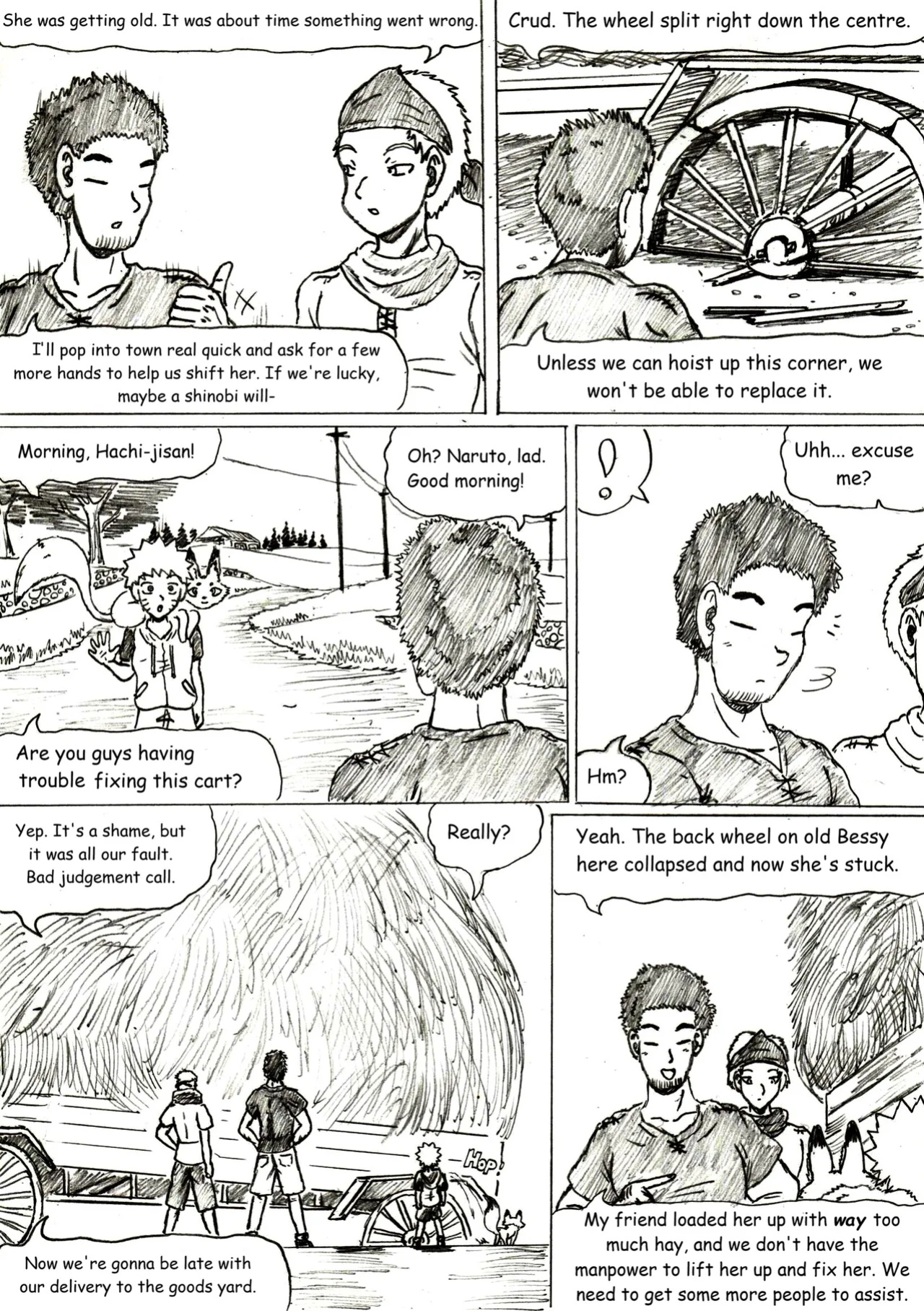 [TheWriteFiction] Naruto: Rogue - Chapter 3 - The Fox and the Lonely Flute