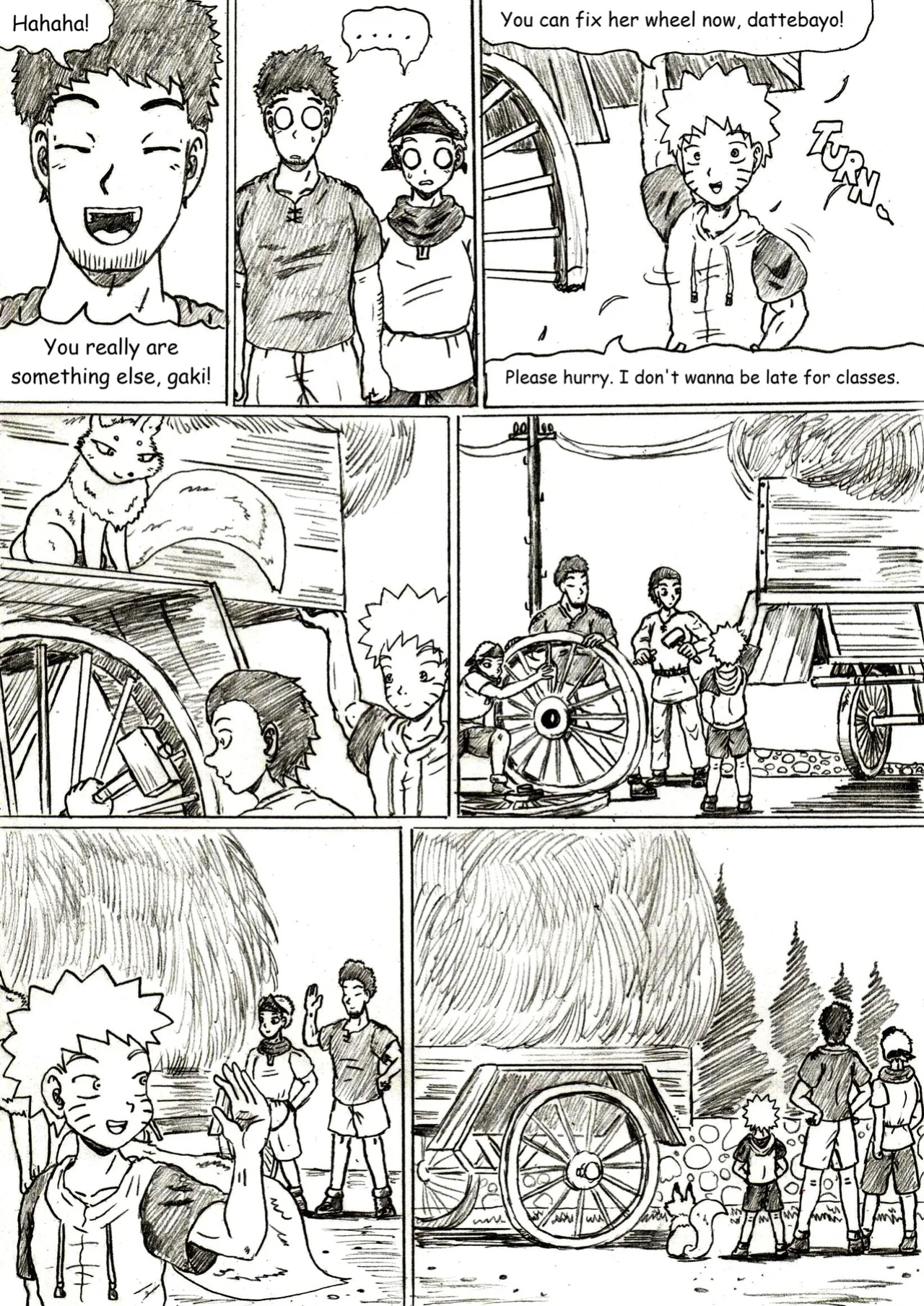 [TheWriteFiction] Naruto: Rogue - Chapter 3 - The Fox and the Lonely Flute