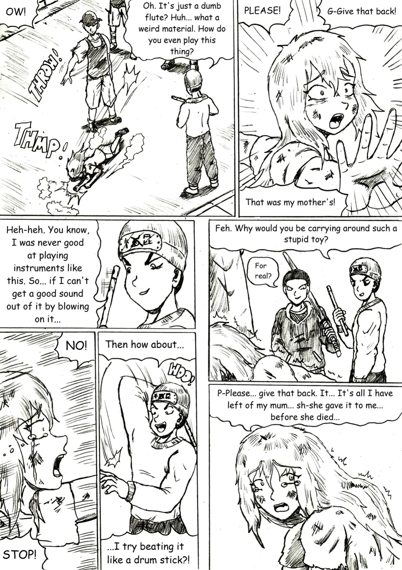 [TheWriteFiction] Naruto: Rogue - Chapter 3 - The Fox and the Lonely Flute