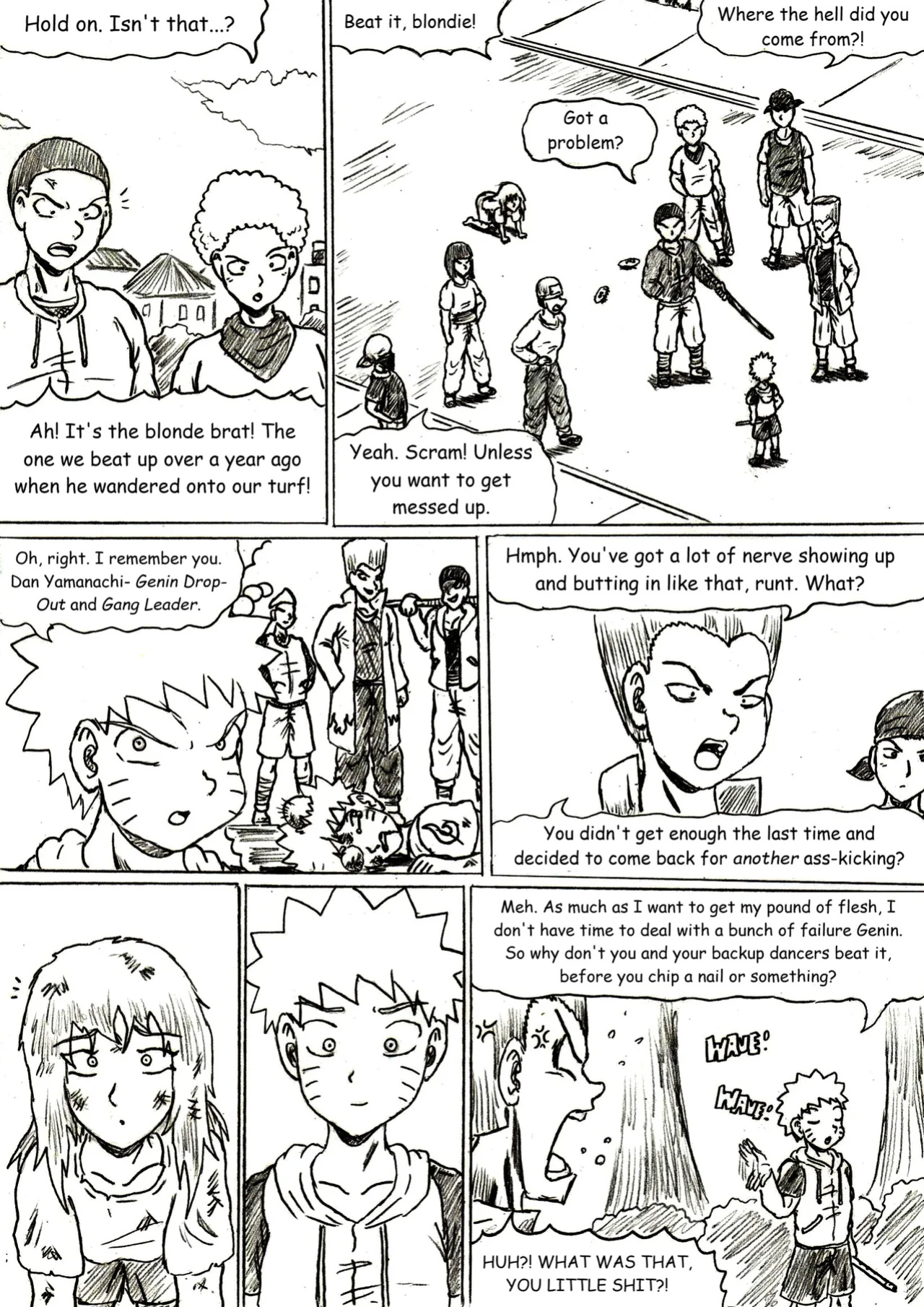[TheWriteFiction] Naruto: Rogue - Chapter 3 - The Fox and the Lonely Flute