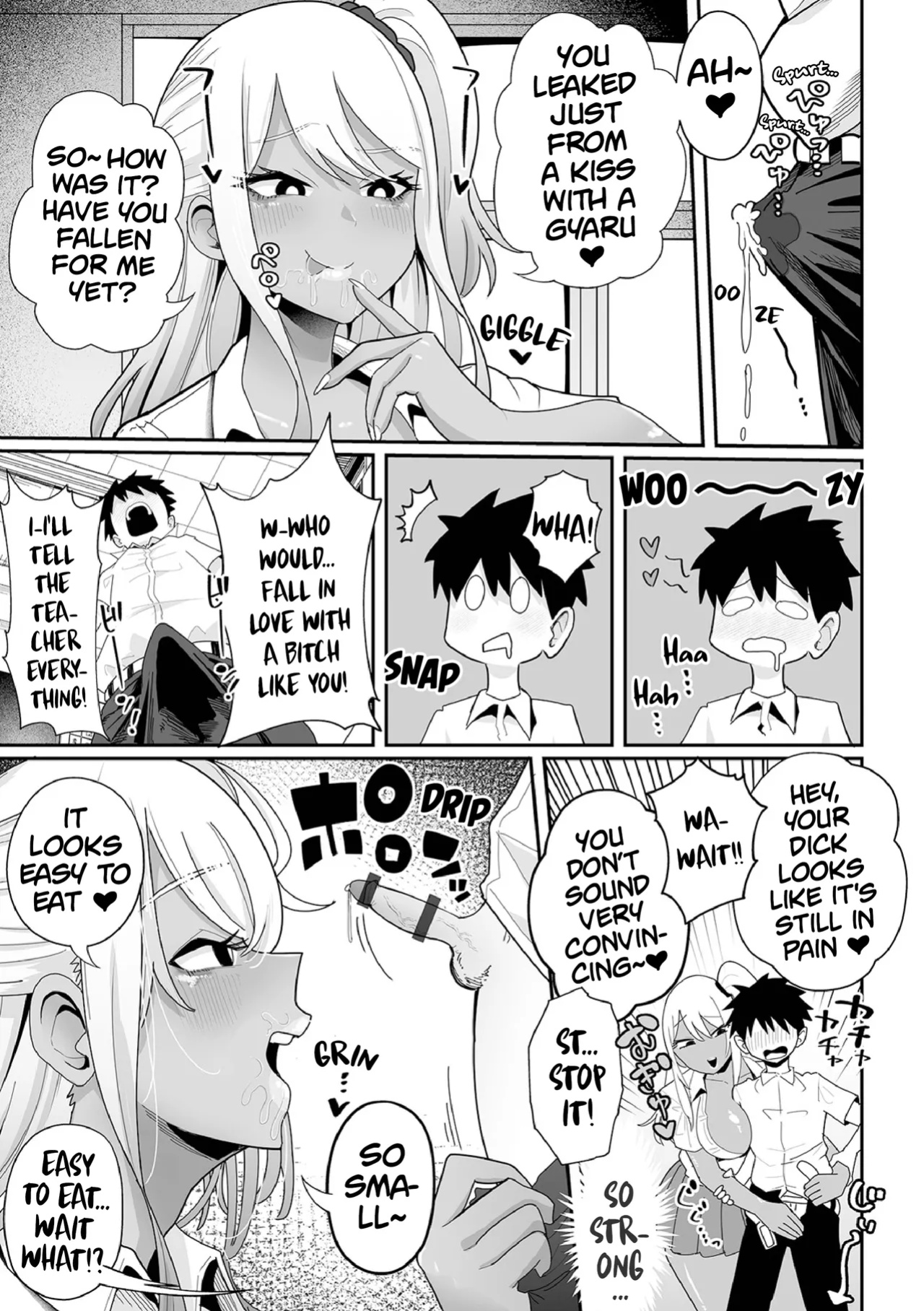 [Tebasaki Chikin] Big and Sexy Gyaru Part 1 | Dekakute Eroi Gyaru Zenpen (Dekajo! Vol.2)